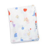 Magic Doodles - Muslin 100% Cotton Baby Towel (65 X 90 cms) 1 pack NEW