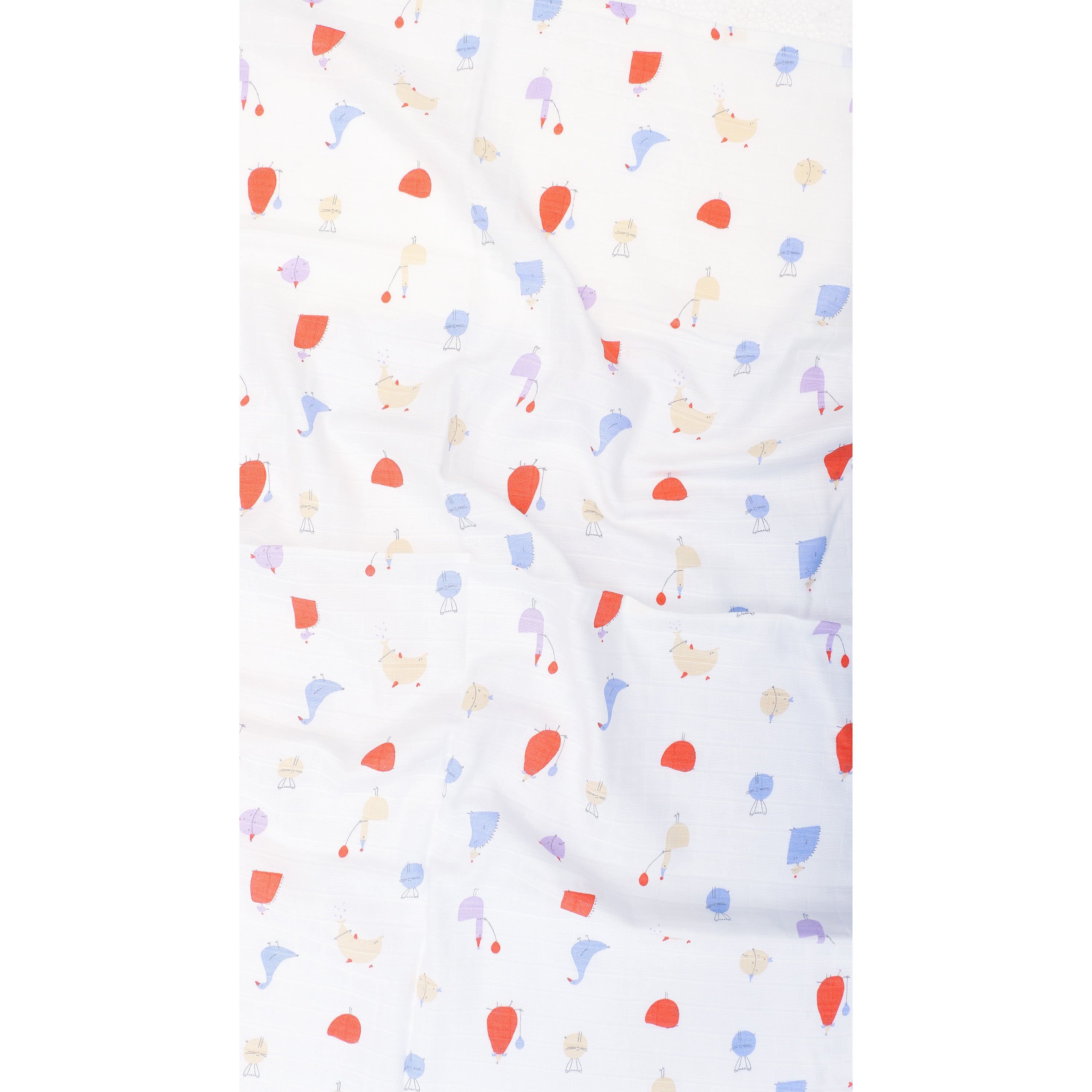 Magic Doodles - Muslin 100% Cotton Baby Towel (65 X 90 cms) 1 pack NEW