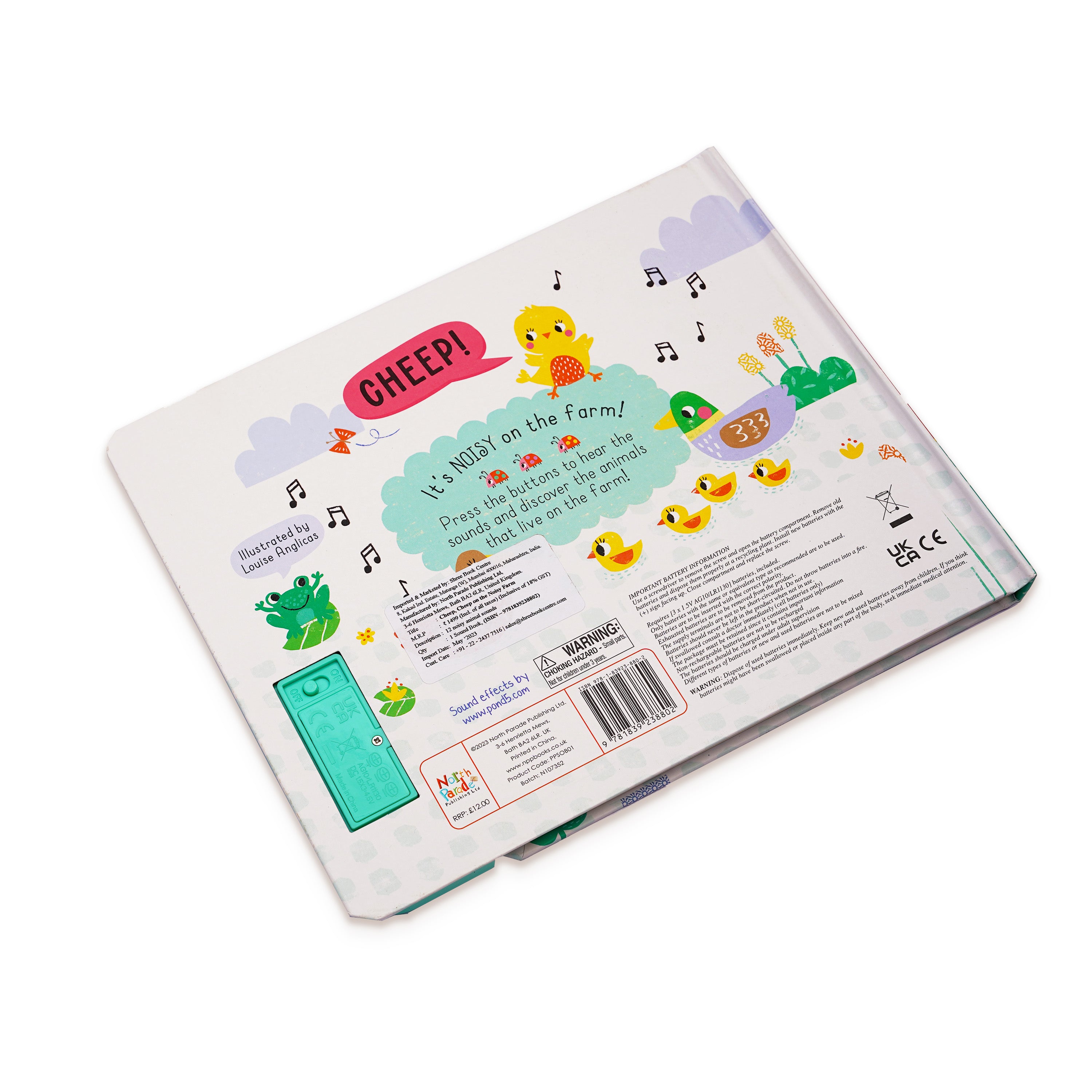 CHEEP, CHEEP on the Noisy FARM - sound Book