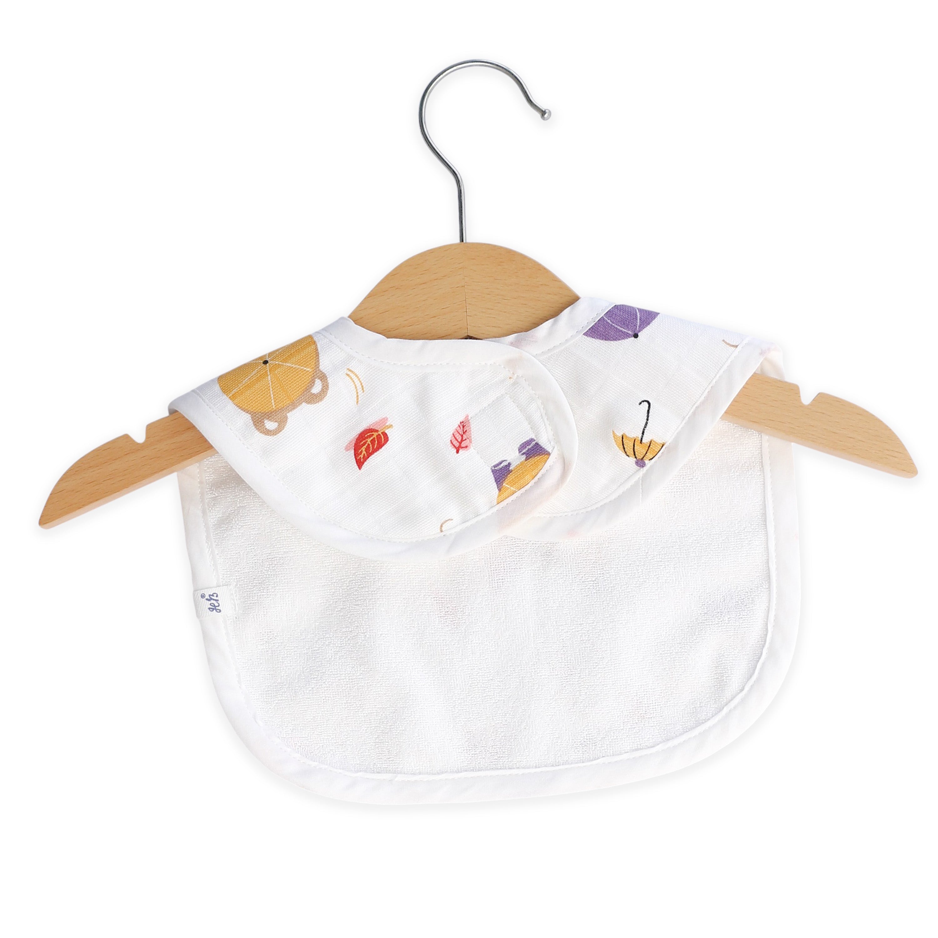 Reversible Muslin and Terry Bib - Assorted 3 Pack - Little Explorer Combo