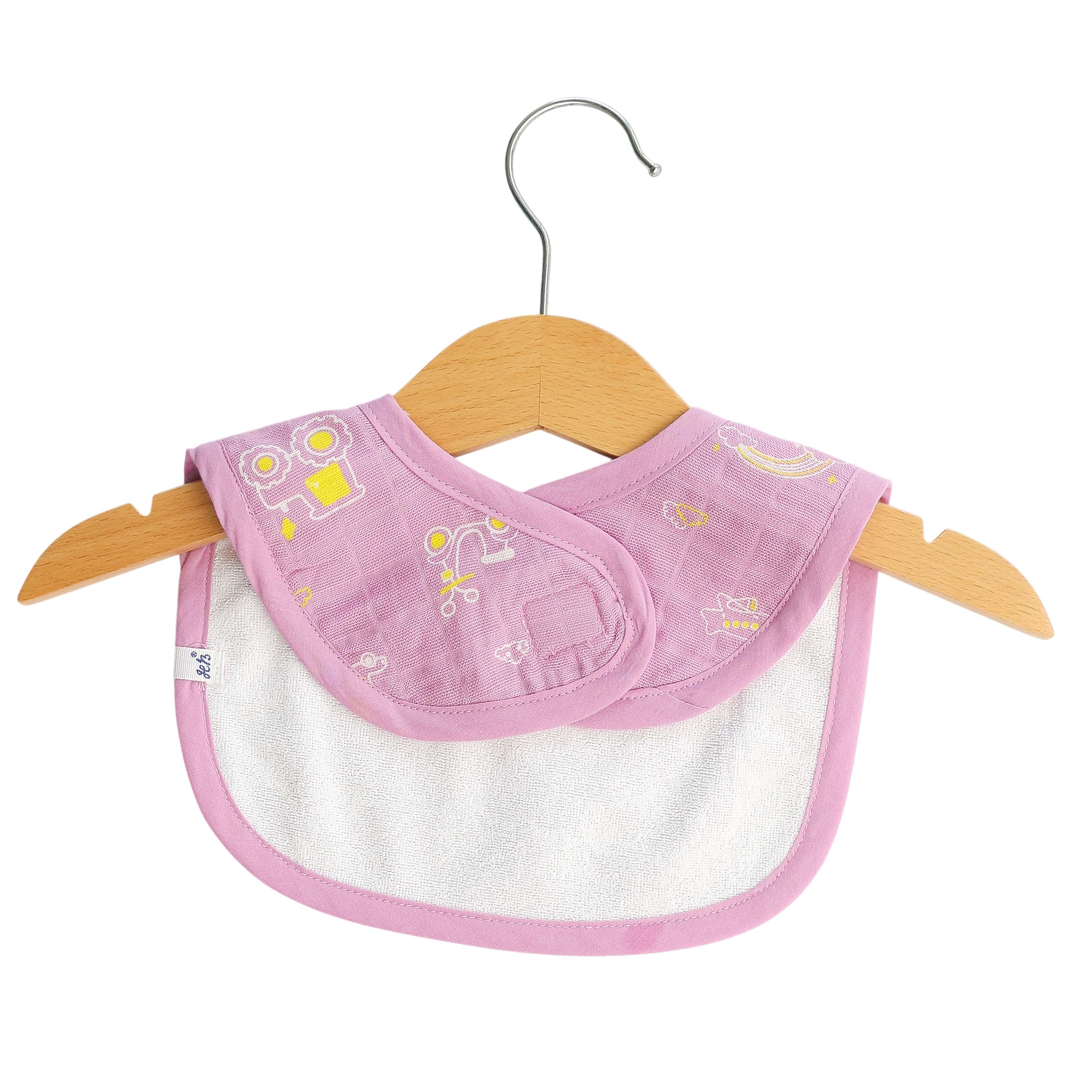 Reversible Muslin and Terry Bib - Assorted 3 Pack - Little Explorer Combo