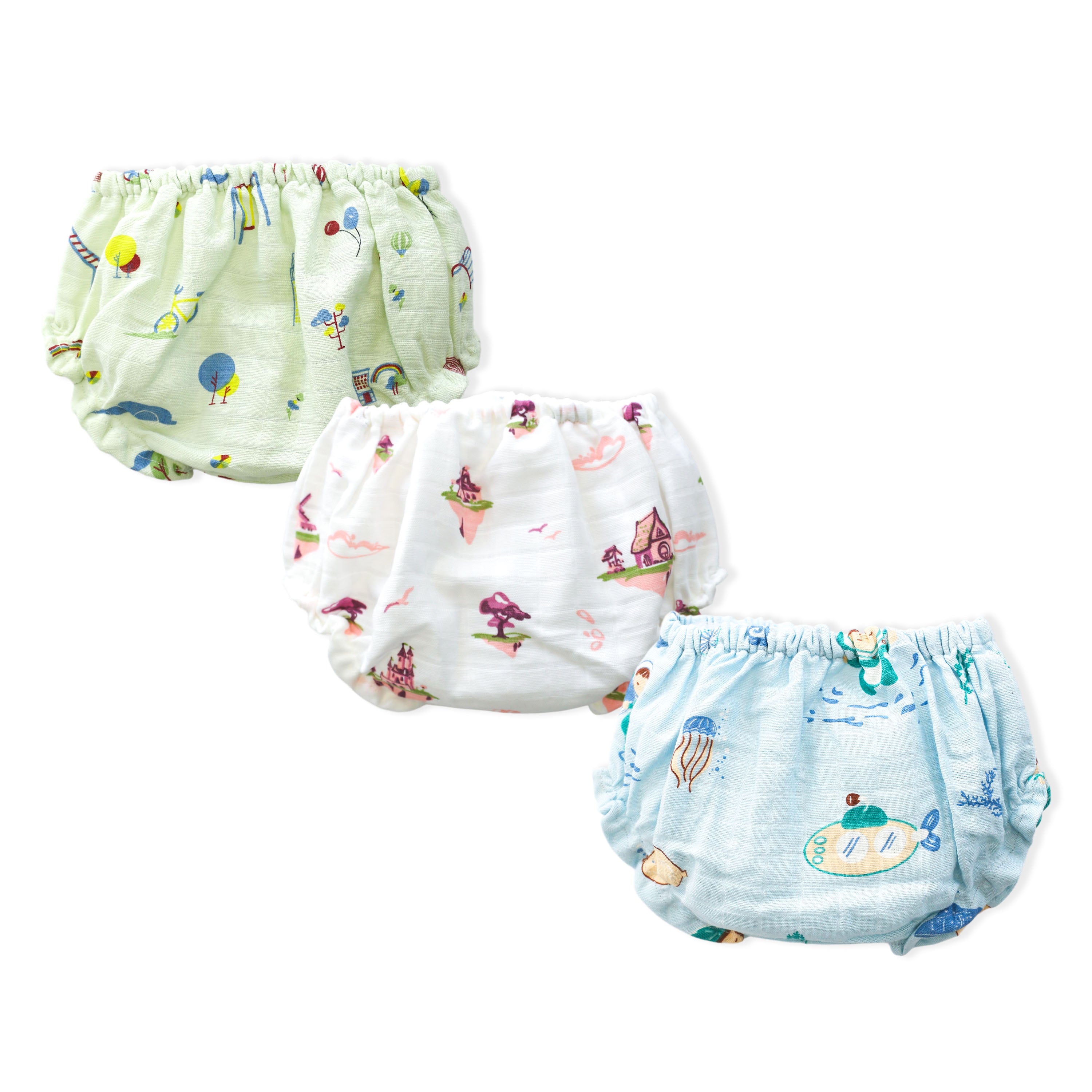 Buy muslin bloomers for baby girl online india