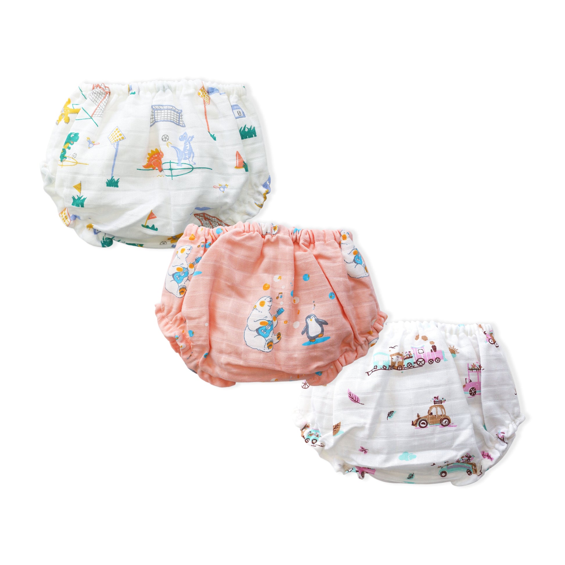 Baby clothes online with cute cartoon printed baby bloomers