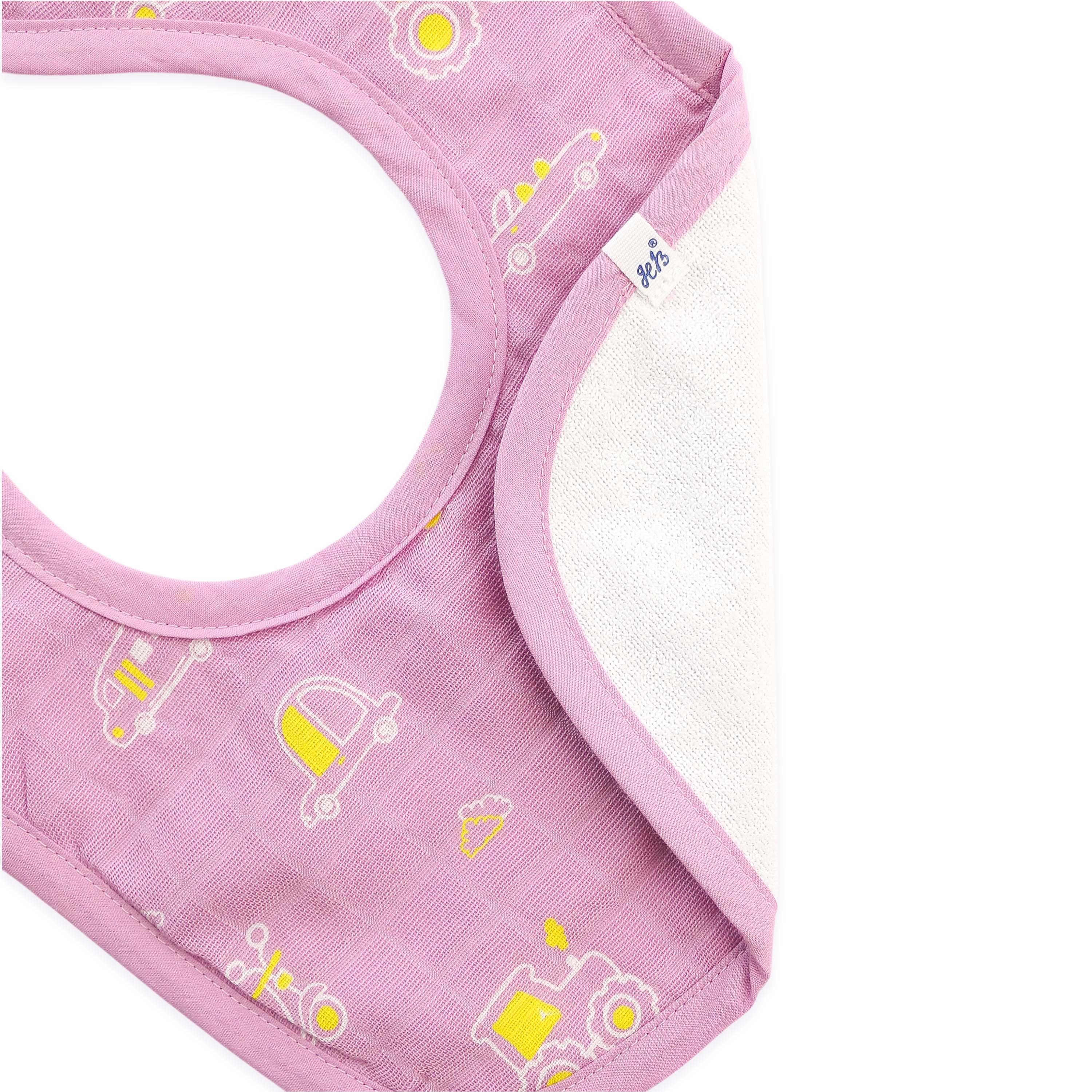 Reversible Muslin and Terry Bib - Assorted 3 Pack - Little Explorer Combo