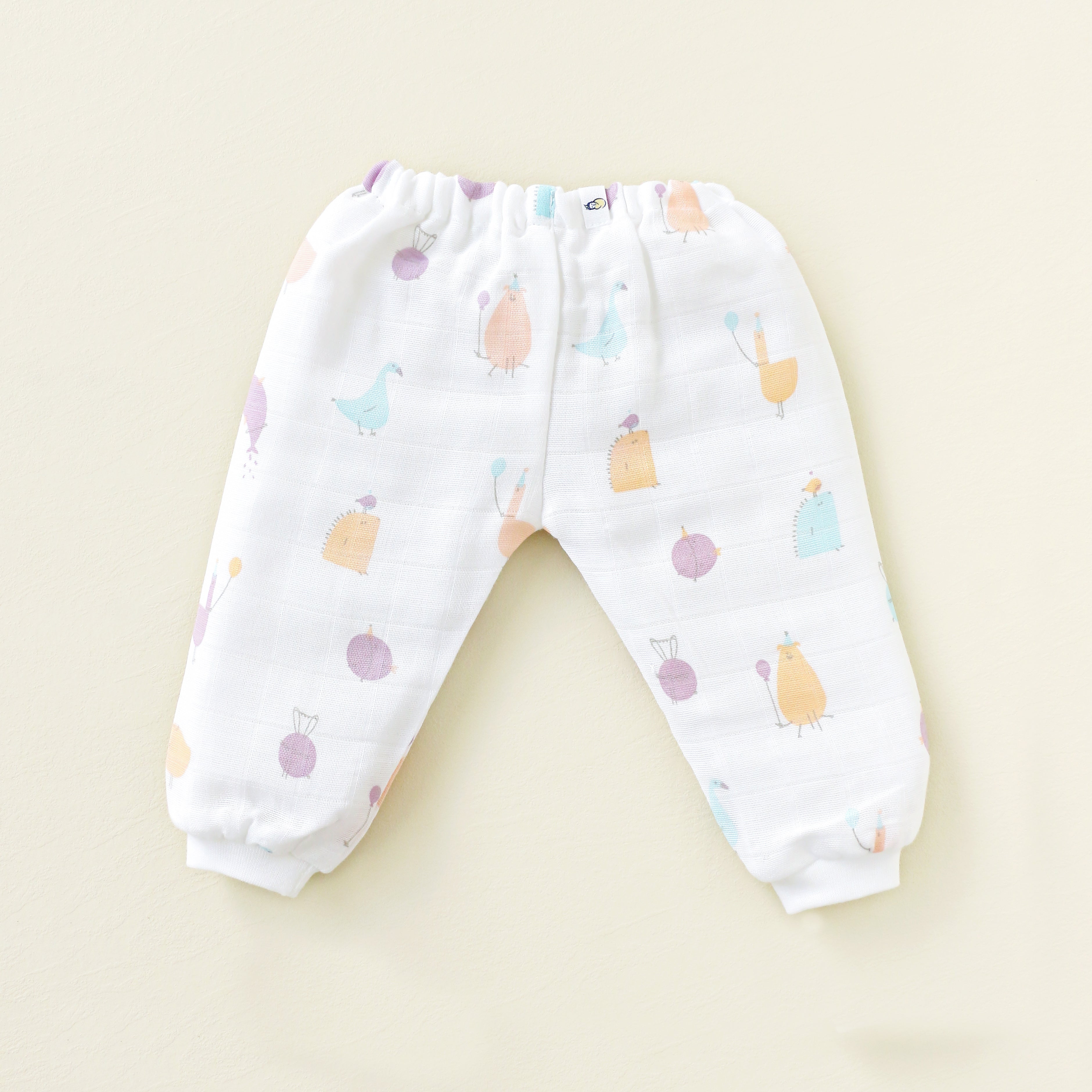 Minime Magic Doodles - Muslin Unisex Pant - 1 pack S4