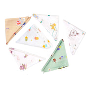 Muslin Wash cloth / Hand kerchief - 6 pack S9 (27x27 Cm)