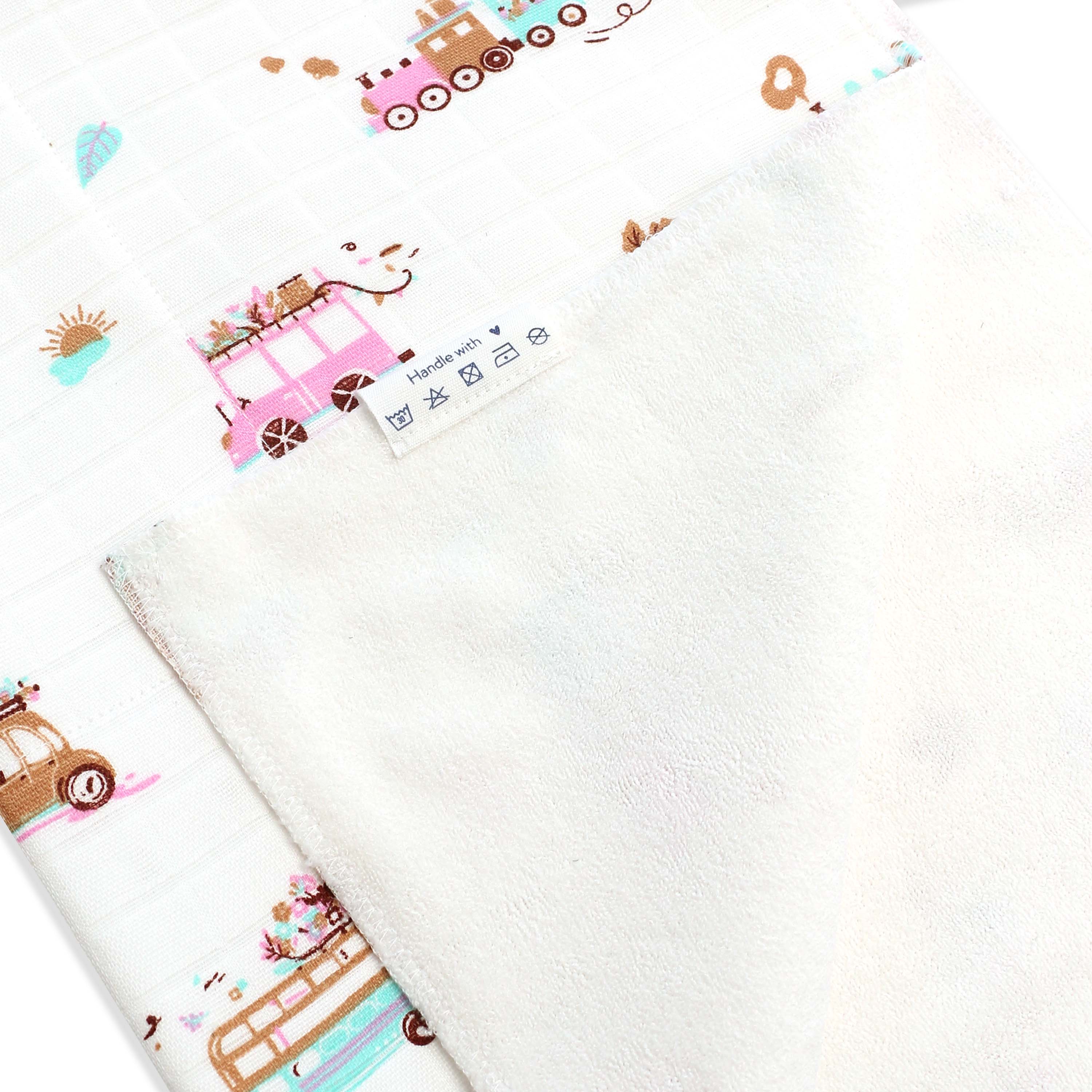 Happy Days Combo - 3 Pack Terry Dry Sheet (220 GSM)