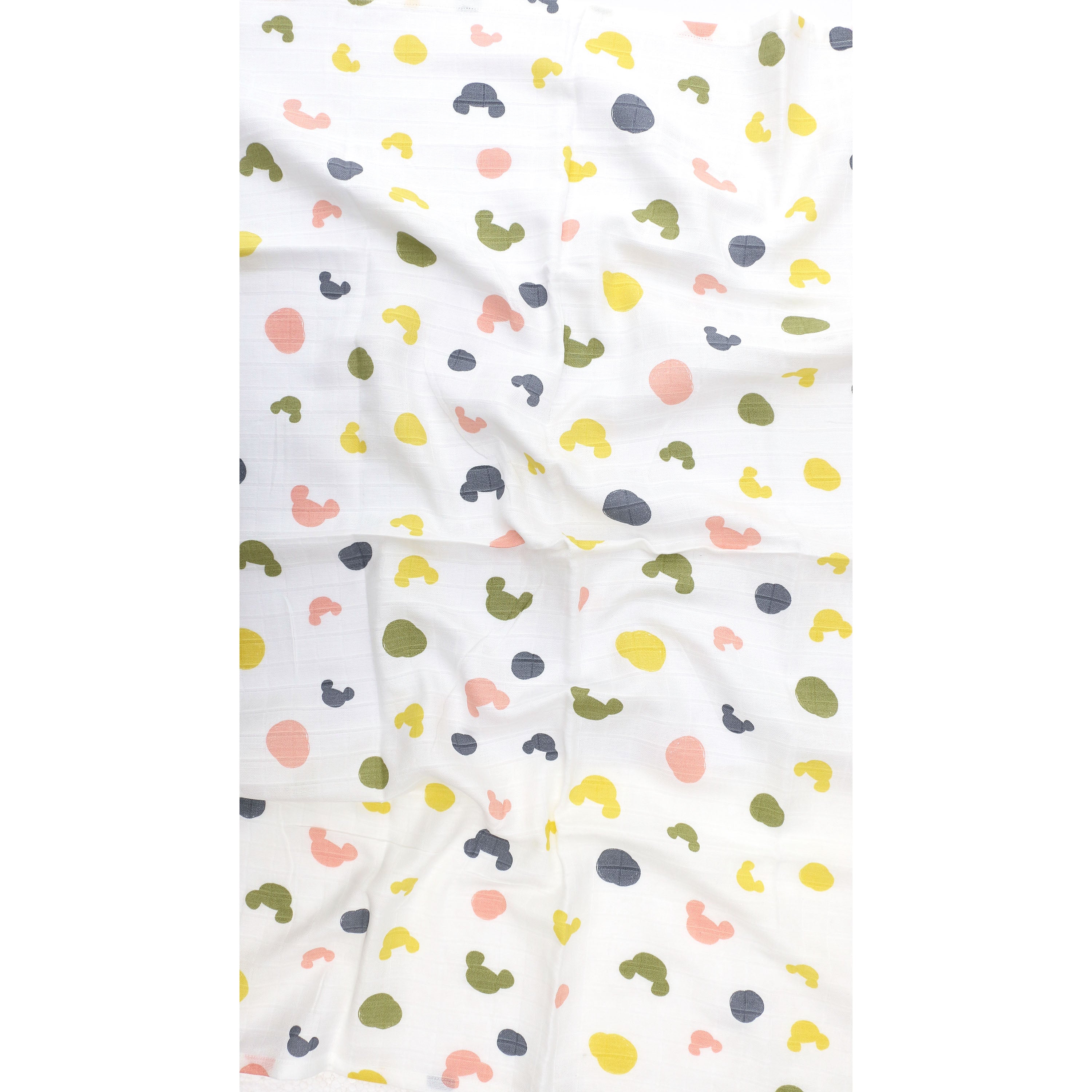 Candy Cloud Dots - Muslin 100% Cotton Baby Towel (65 X 90 cms) 1 pack NEW