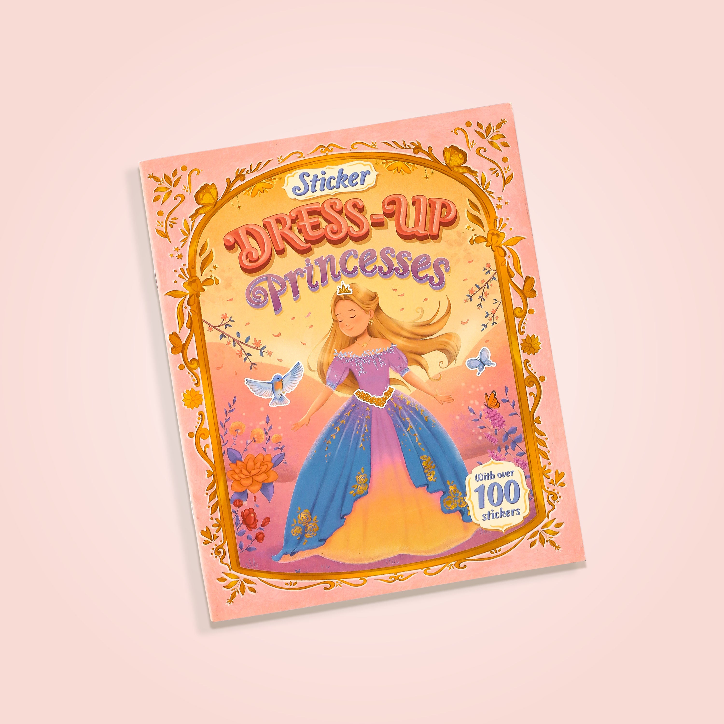 Sticker Dress-Up Princesses Book
