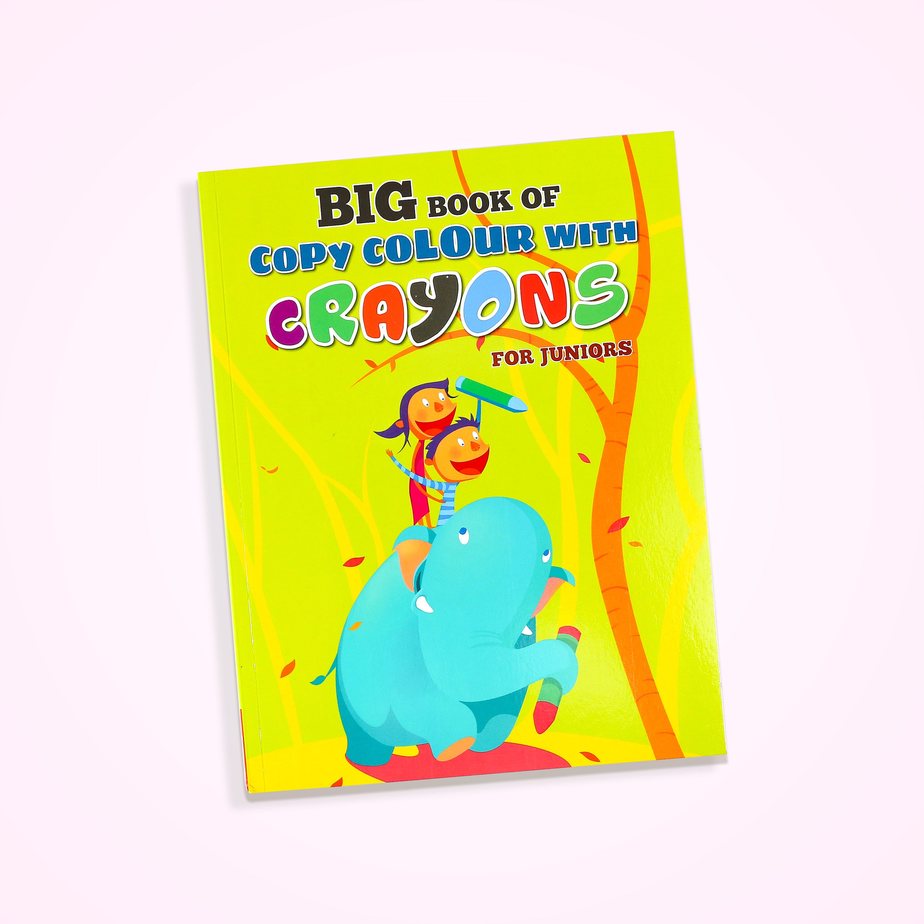 Big Book of Copy Colour with Crayons for Juniors