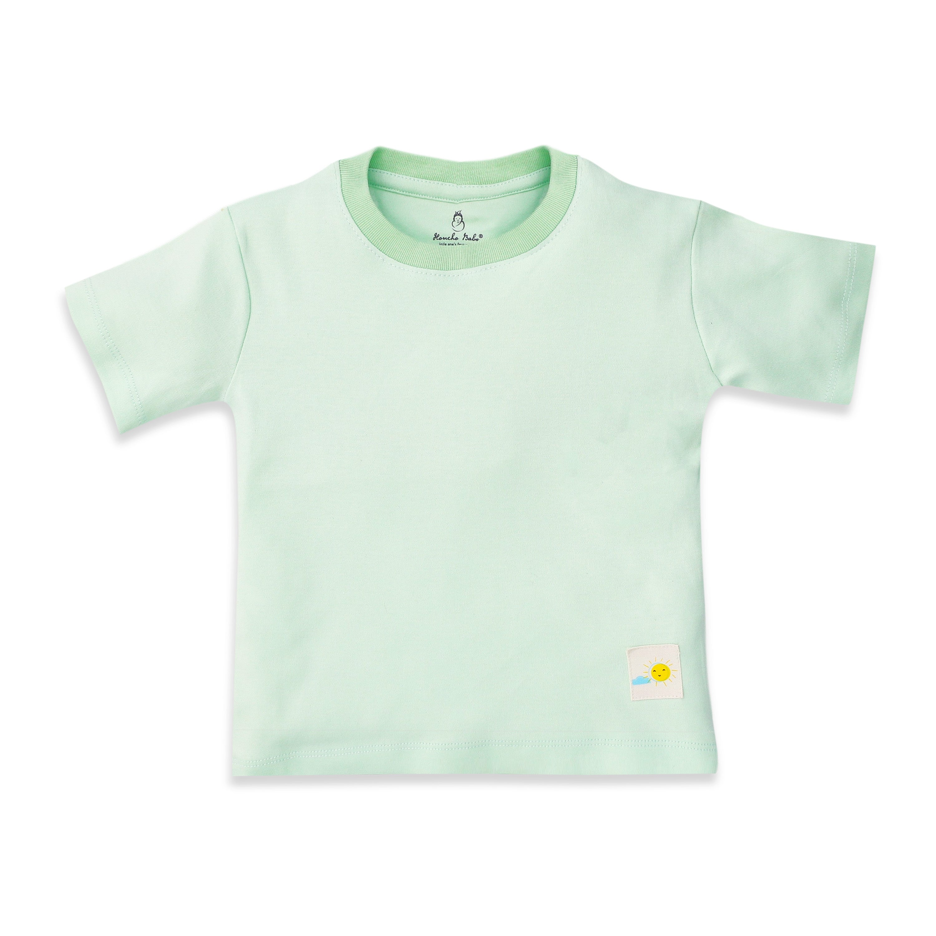 Classic Cotton Half Sleeve T-Shirt for Kids (1–4 Years) – Soft Everyday Tee