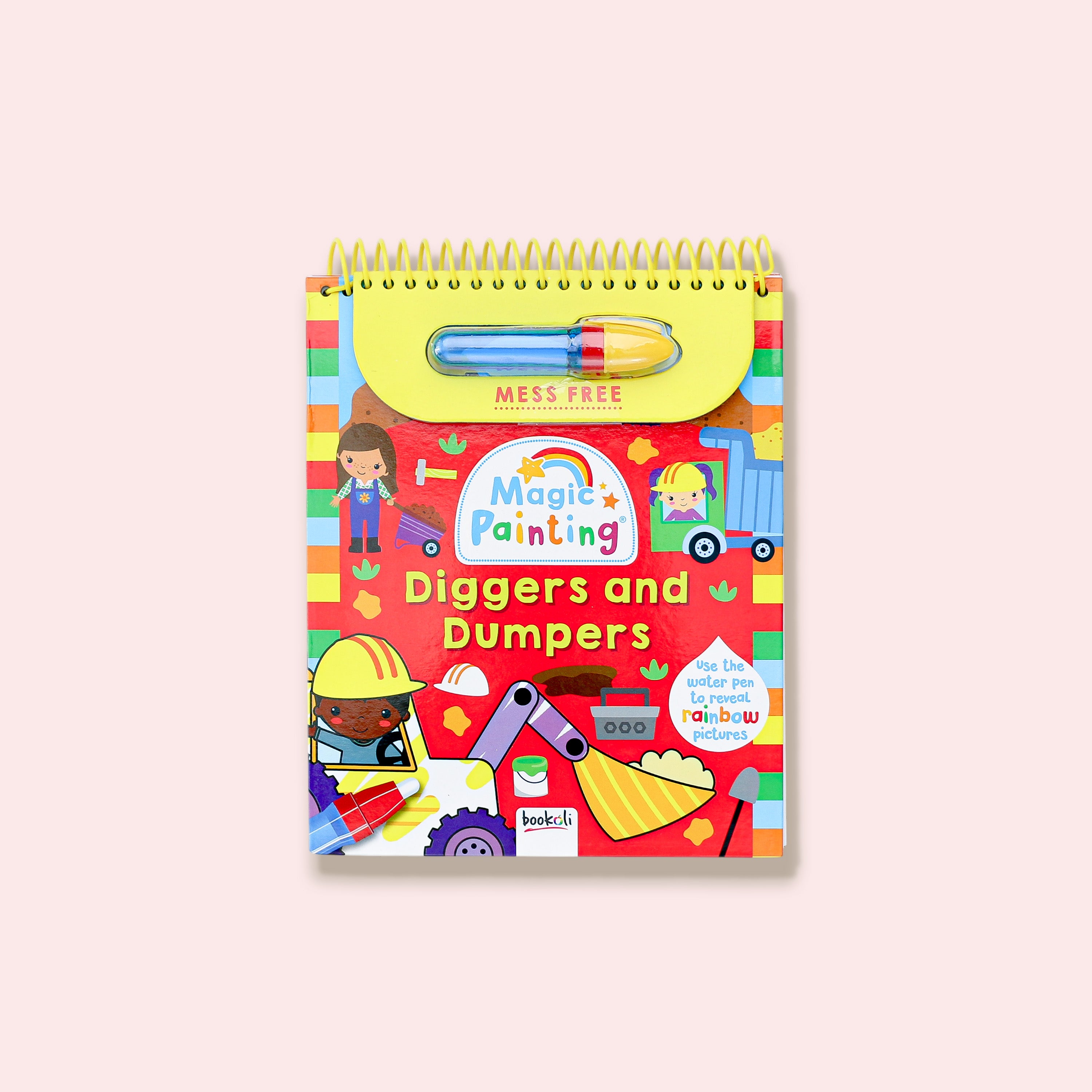 Magic Painting Diggers and Dumpers Book