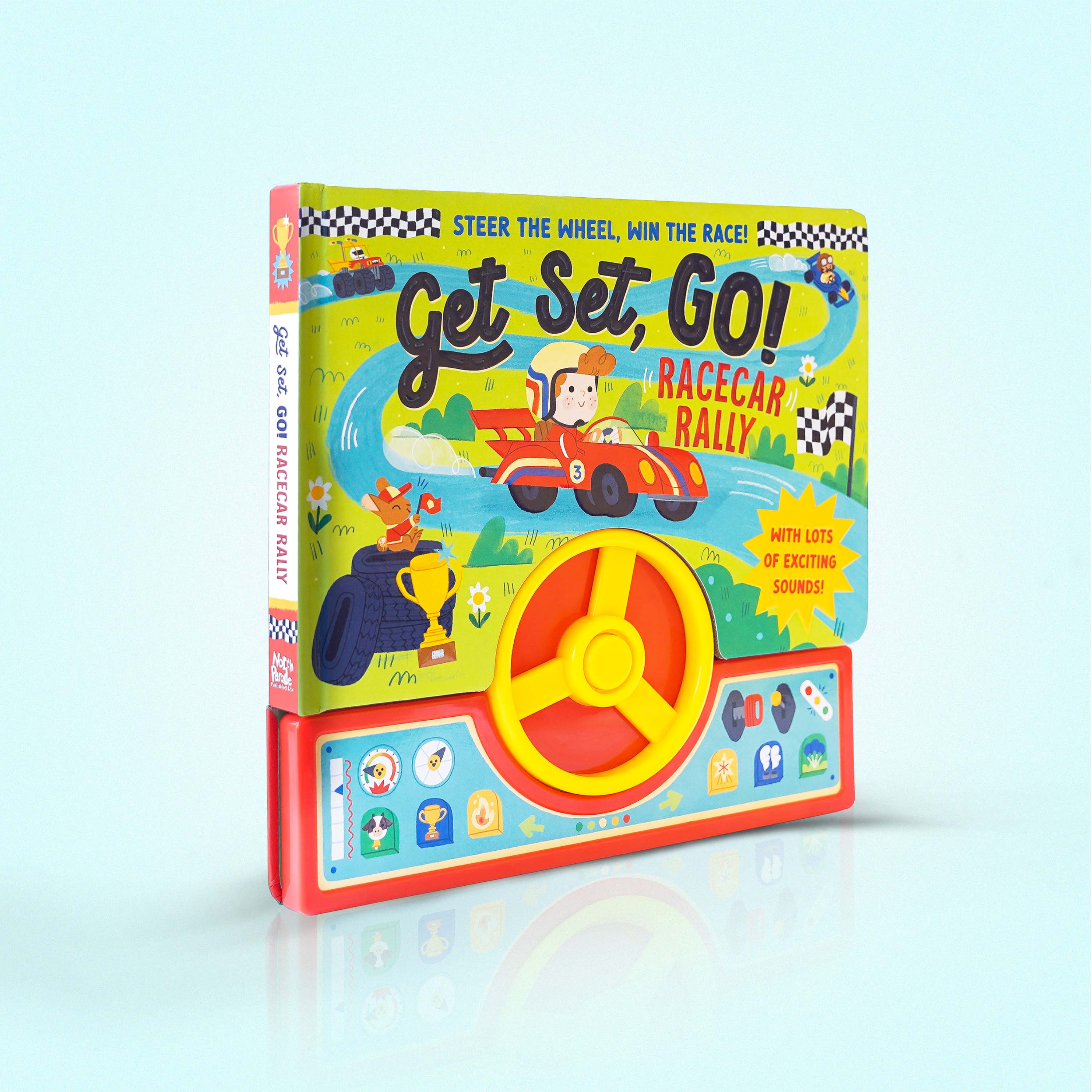 Get Set, Go! Racecar Rally Book