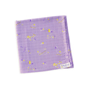Bunny & Bumbles - Baby Muslin Swaddle Blanket | 100% Premium Cotton | 110x110 cm
