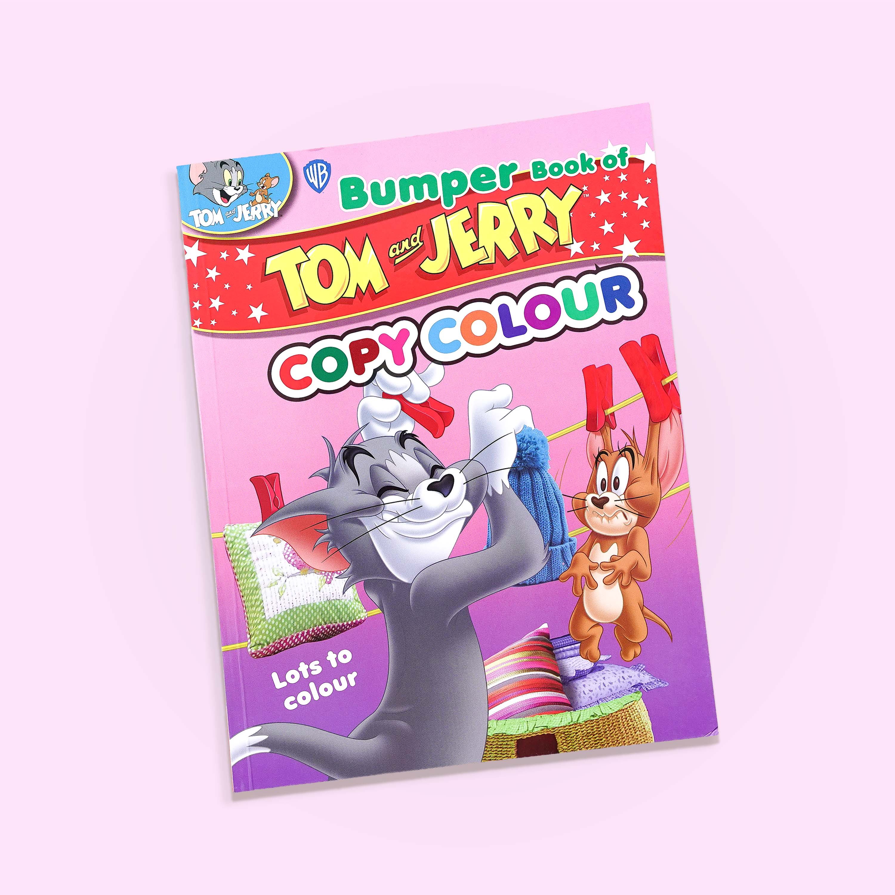 Tom and Jerry Copy Colour Book
