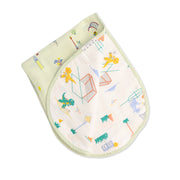 Park Play Days & Dino & Football - Muslin Reversible Burp Cloth