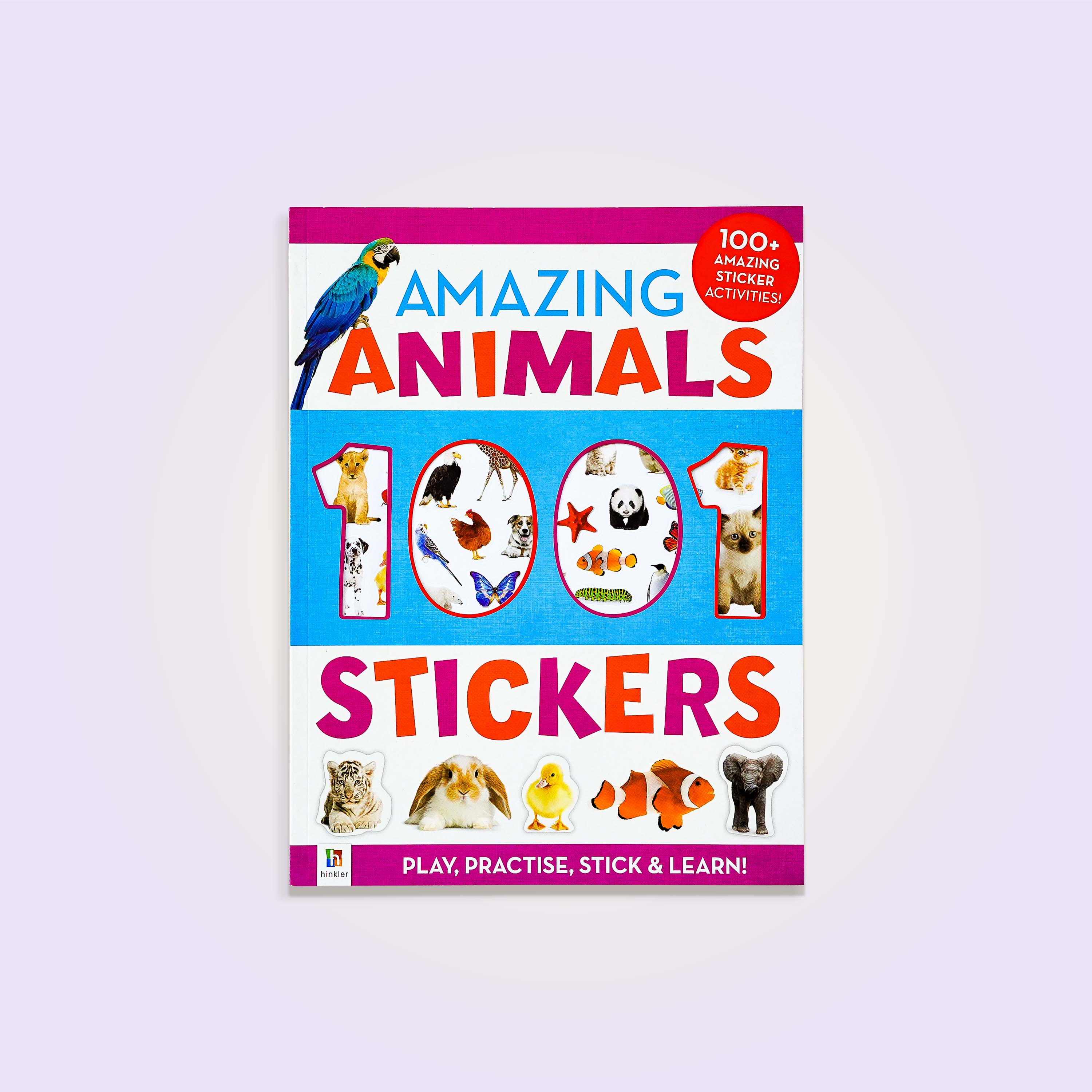 1001 Stickers Amazing Animals Book