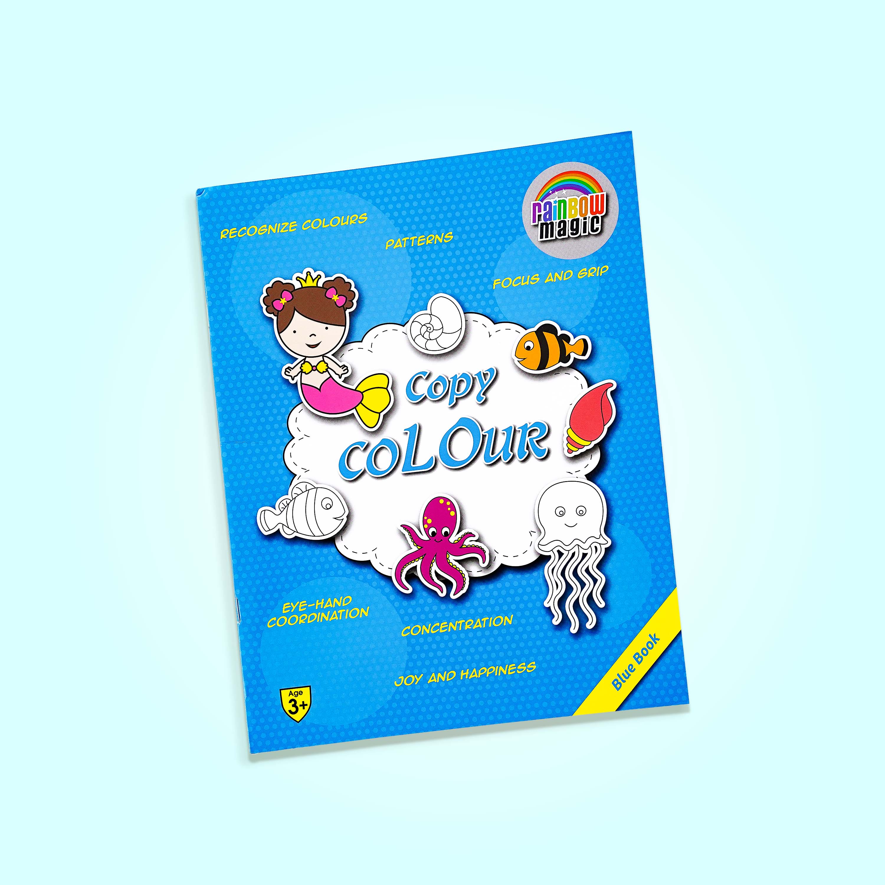 Rainbow Magic Copy Colour Book