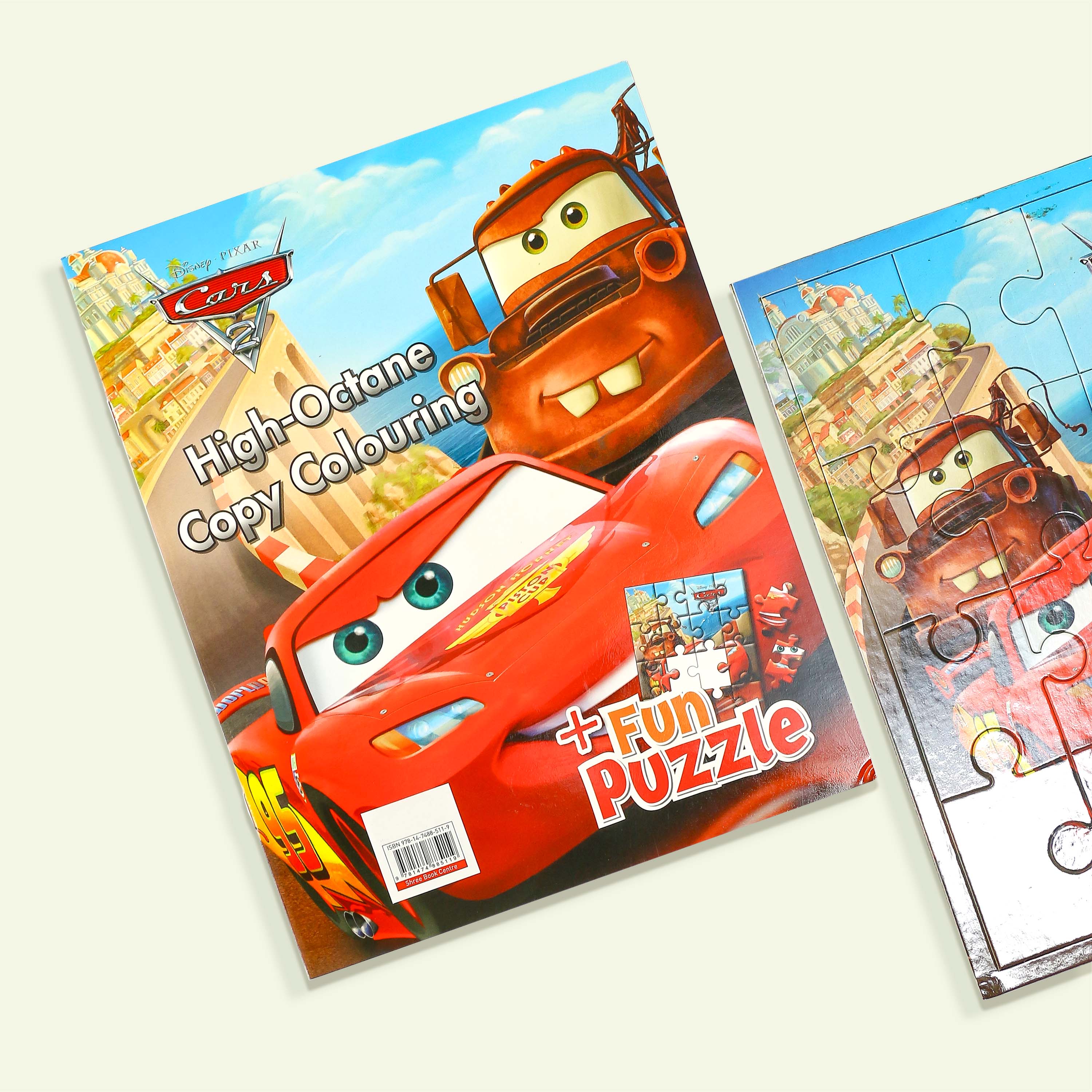 Disney Copy Colouring Puzzle Book