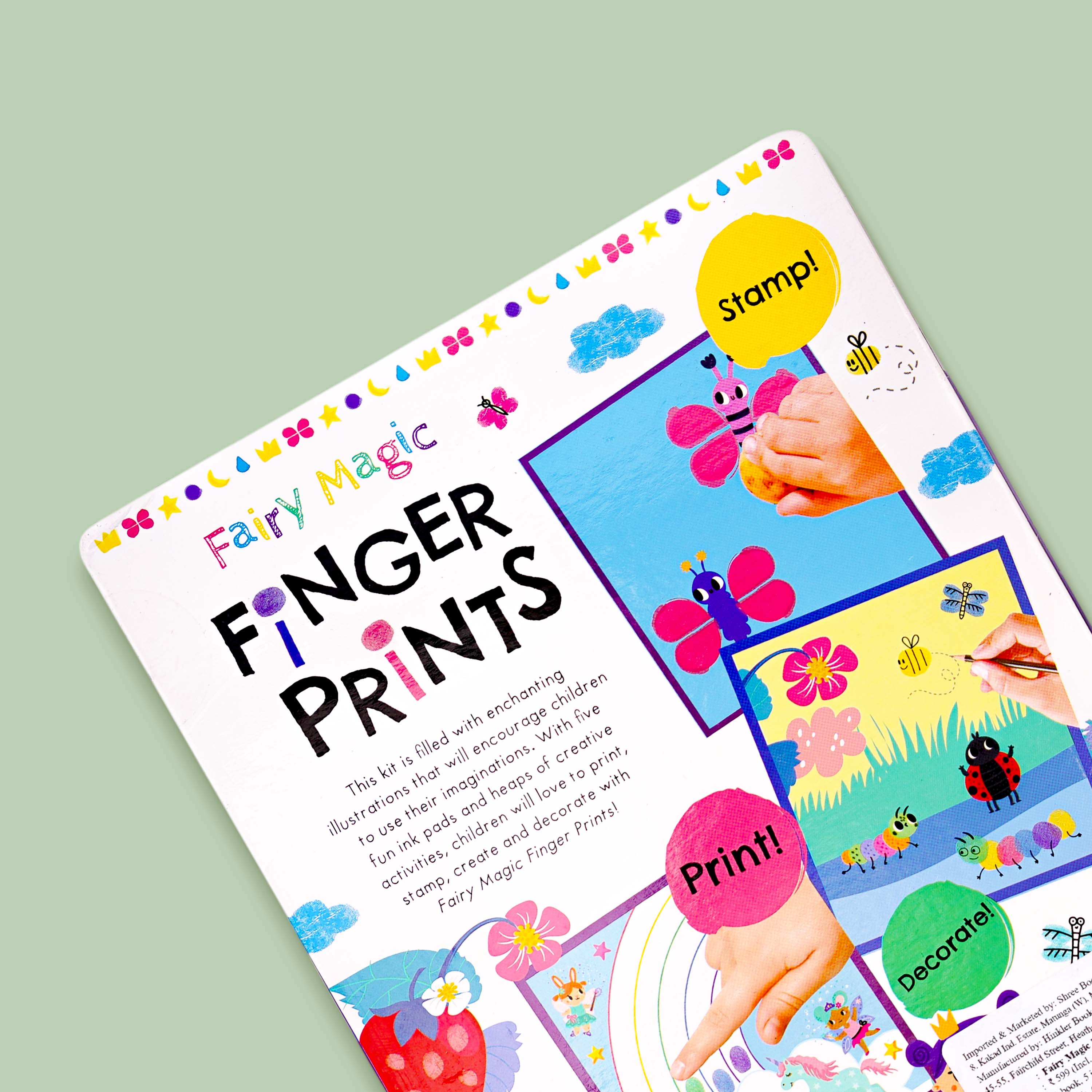 Fairy Magic Finger Prints Book