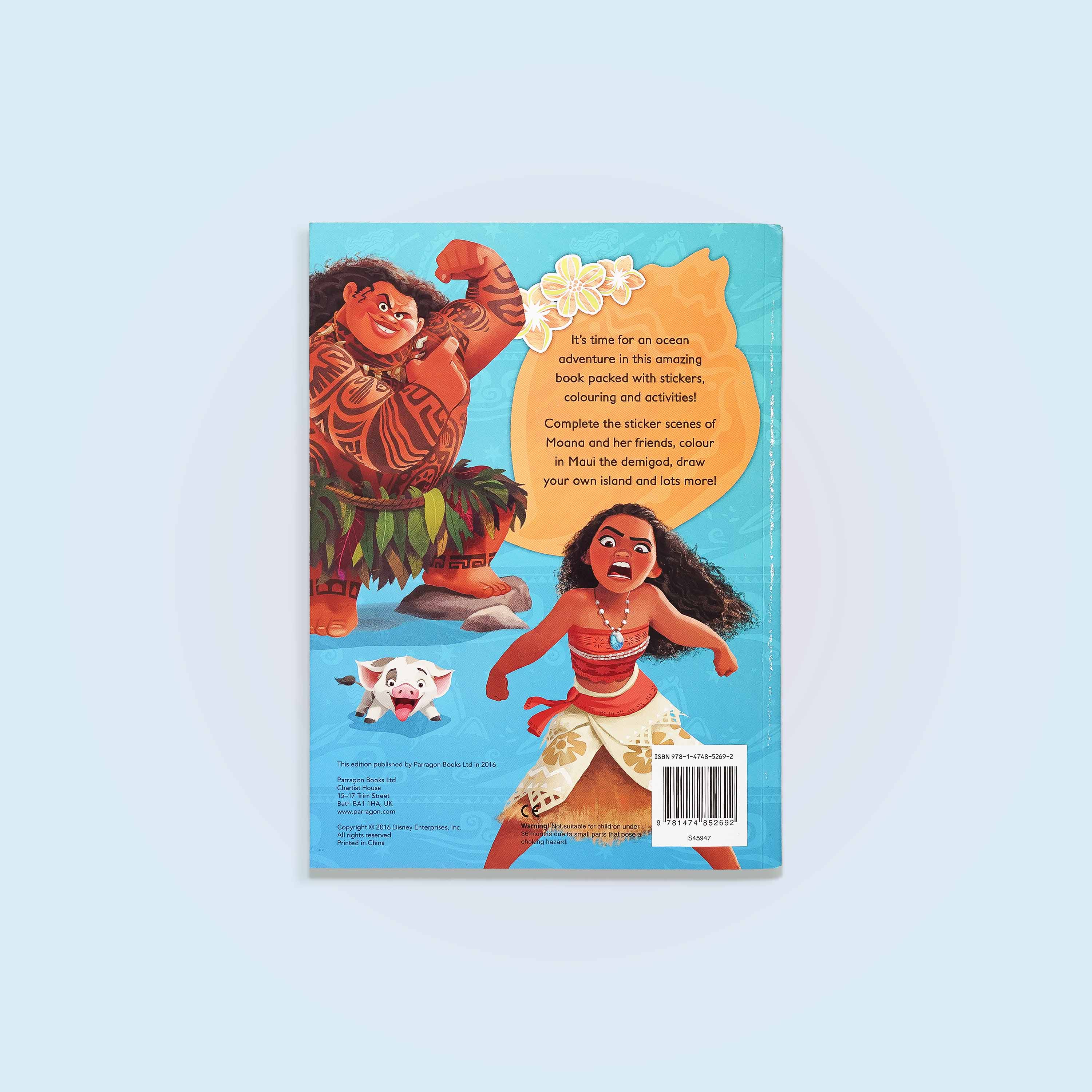 Disney Moana Hearts and Heroes Book