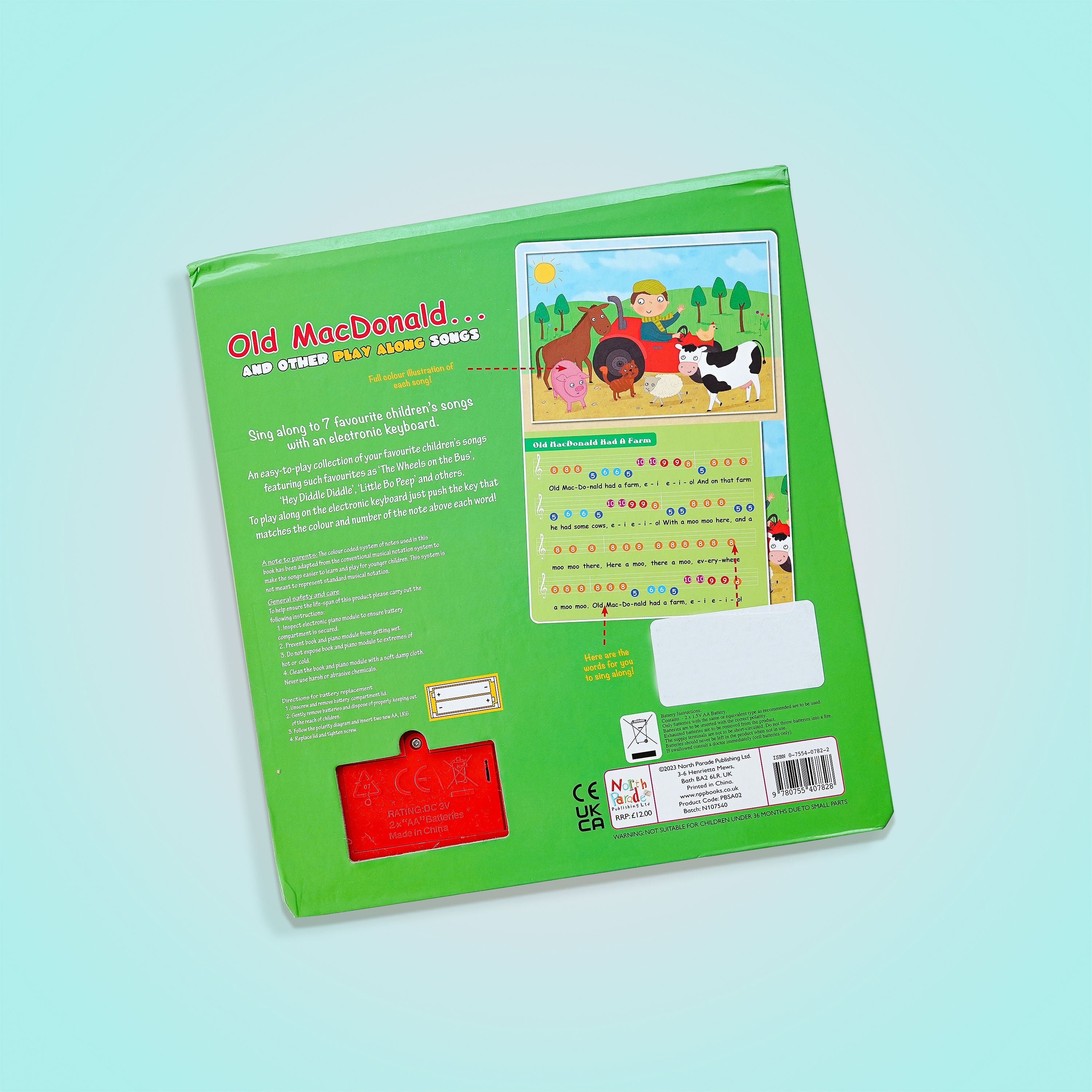 Old MacDonald & Other Play Along Songs Book