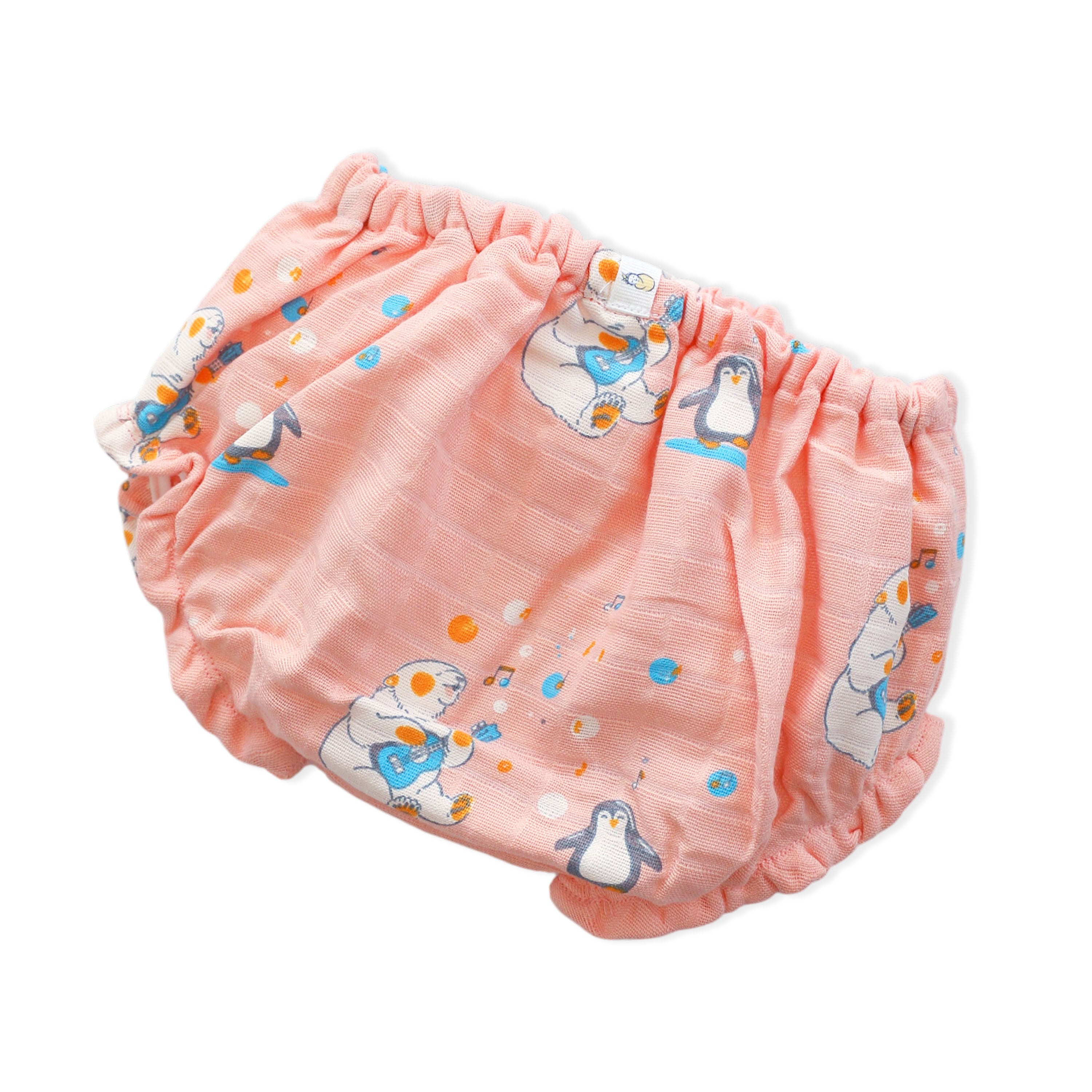 Sleeveless Muslin Cotton Frock with Bow & Bloomers (0 months to 5 years) - Cub's First Concert