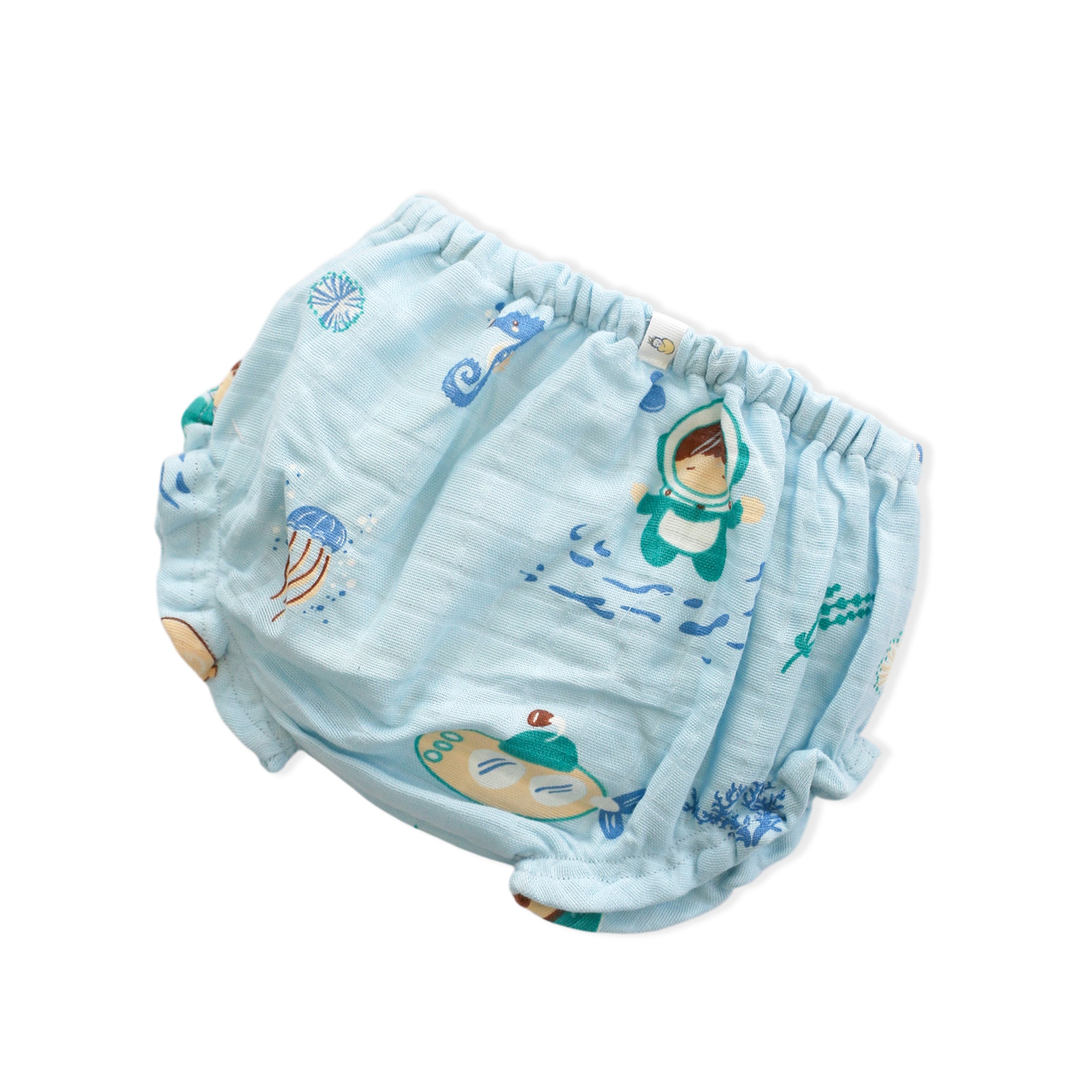 Muslin Cotton Girls Bloomers  - Little Colors Combo