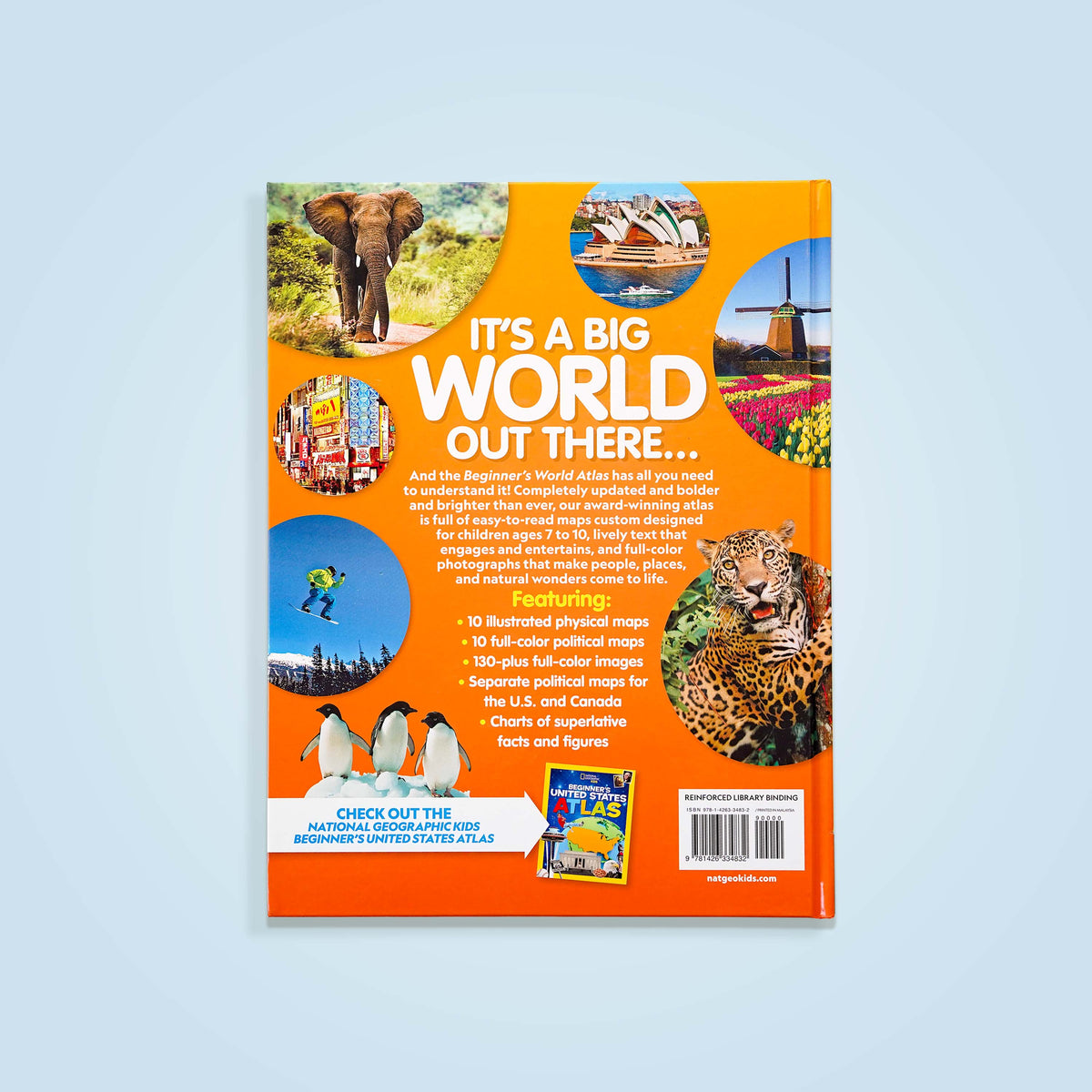 National Geographic Kids Beginner's World Atlas Book