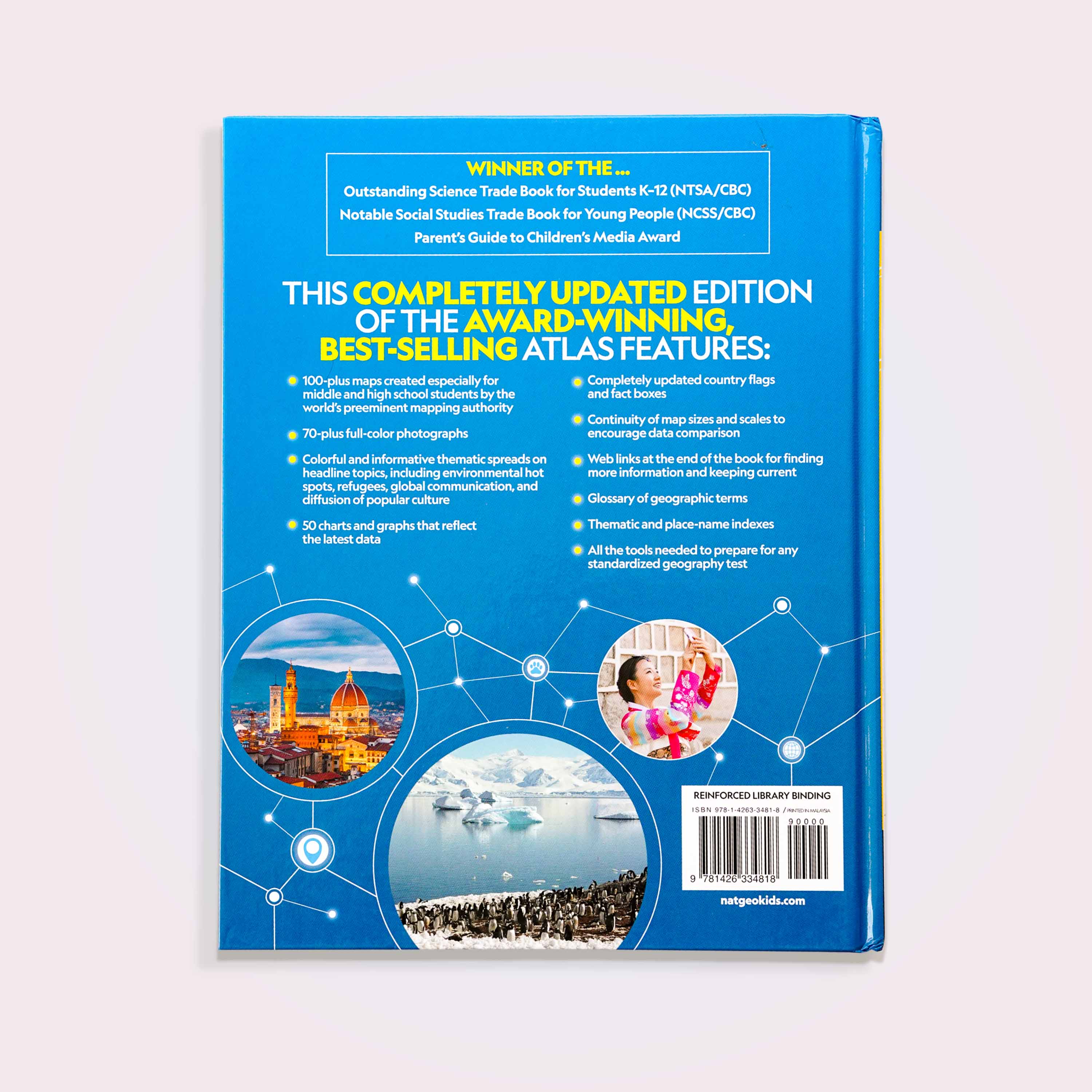 National Geographic Kids Student World Atlas Book