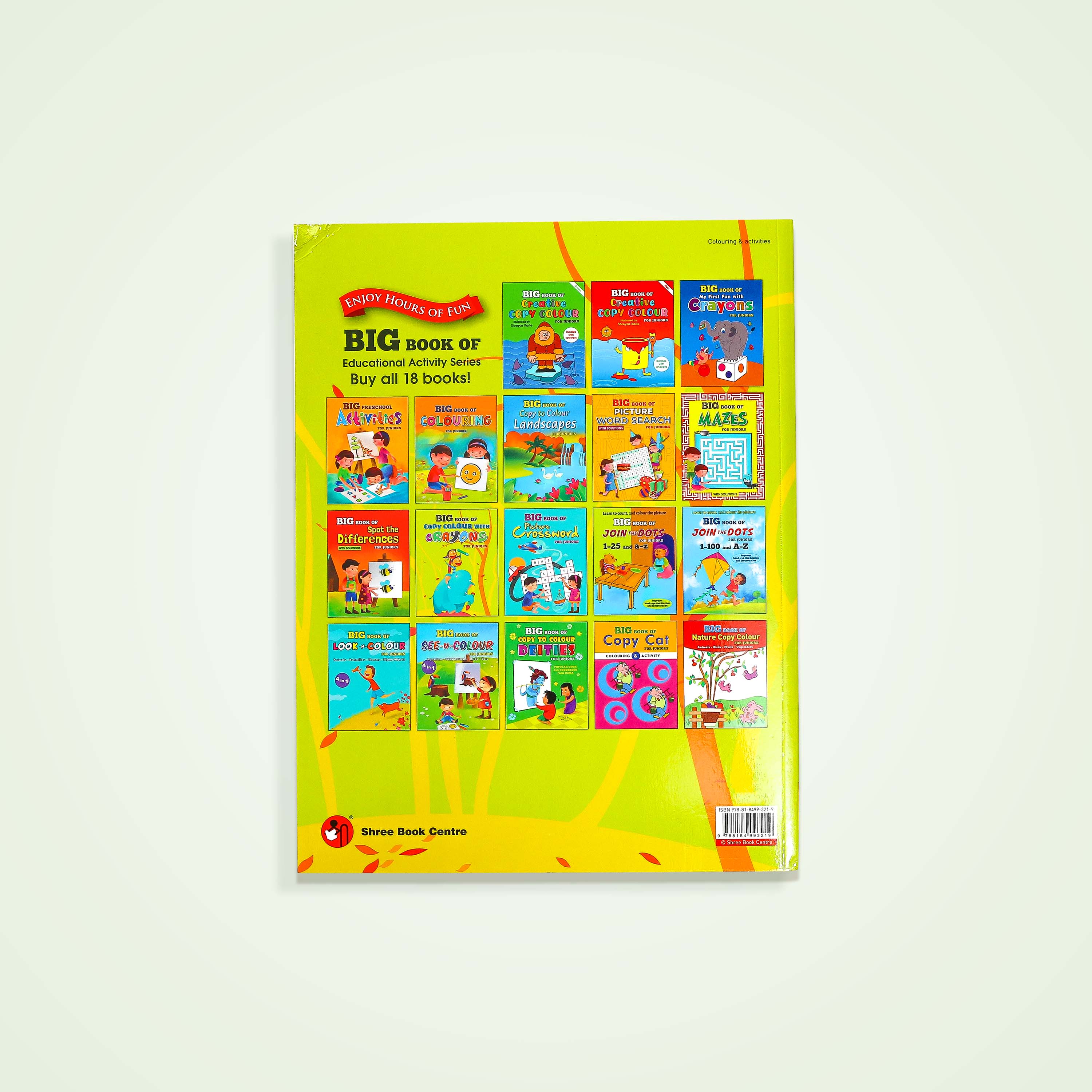 Big Book of Copy Colour with Crayons for Juniors