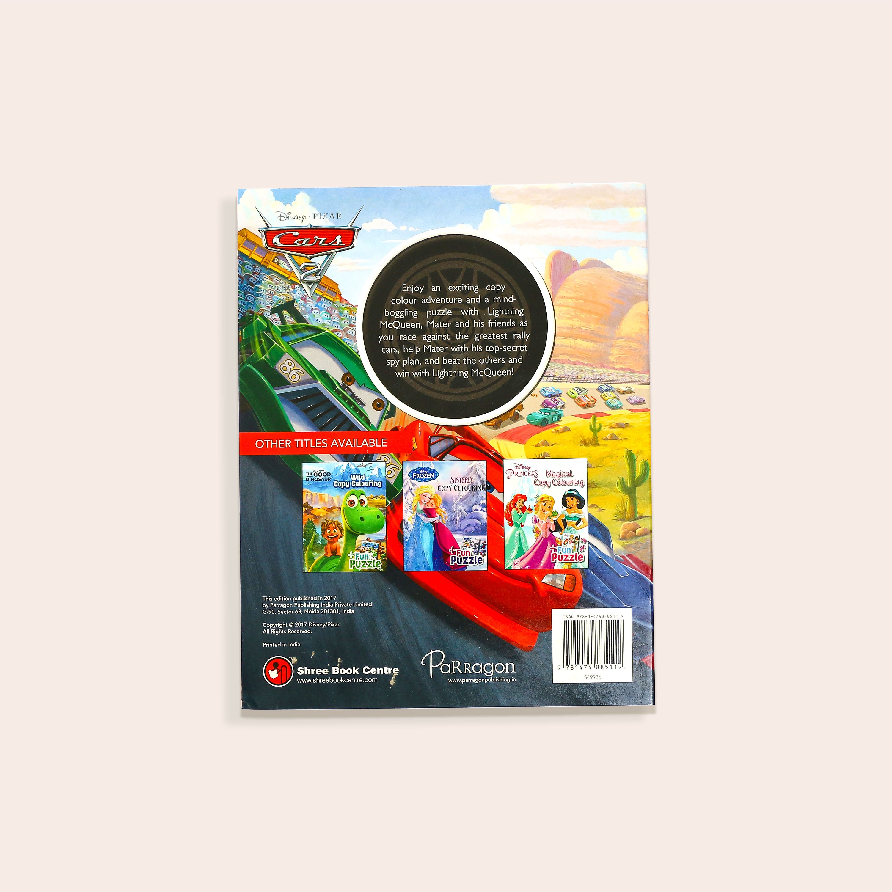 Disney Copy Colouring Puzzle Book