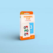 Numbers 0-25 Flash Cards