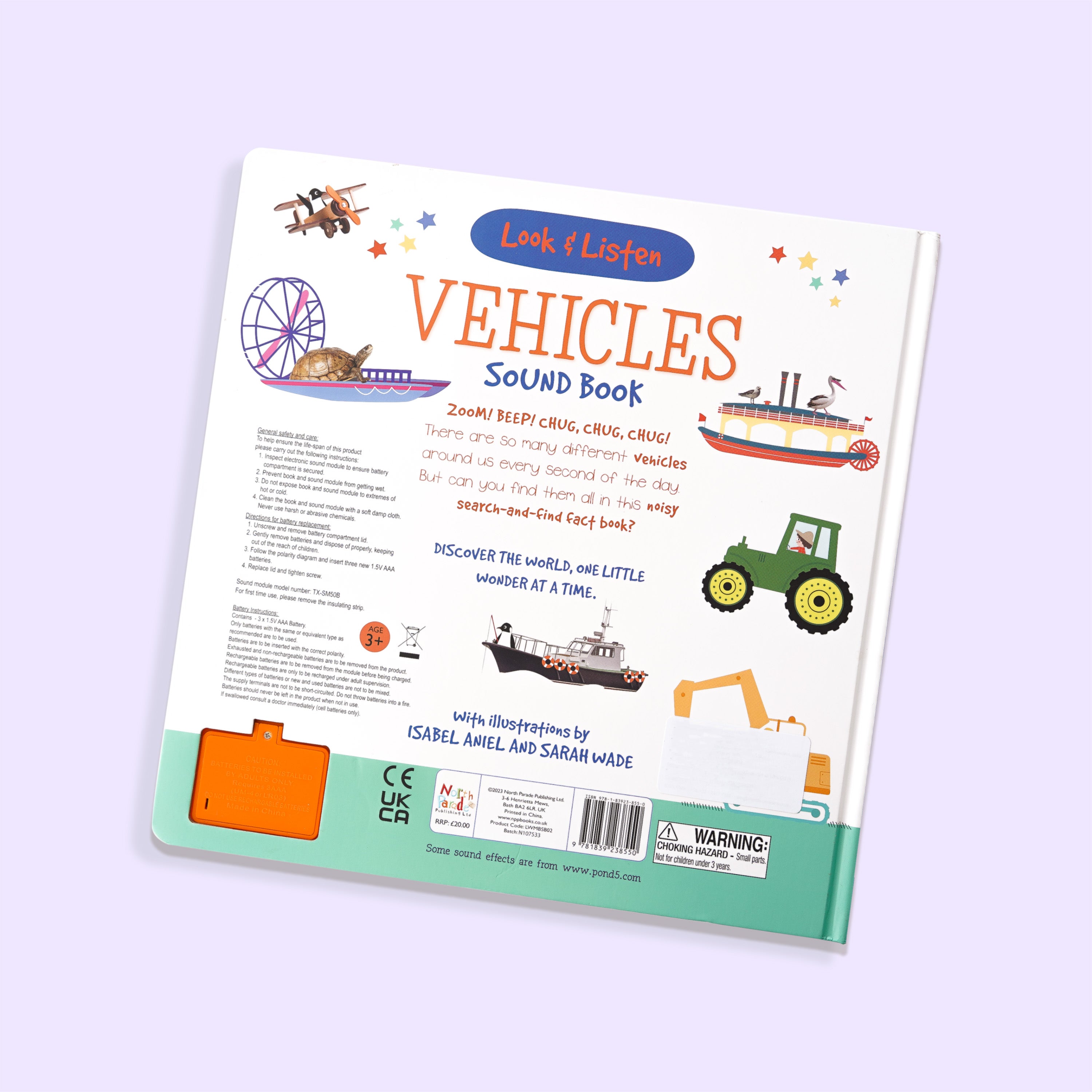 Look & Listen Vehicles Sound Book