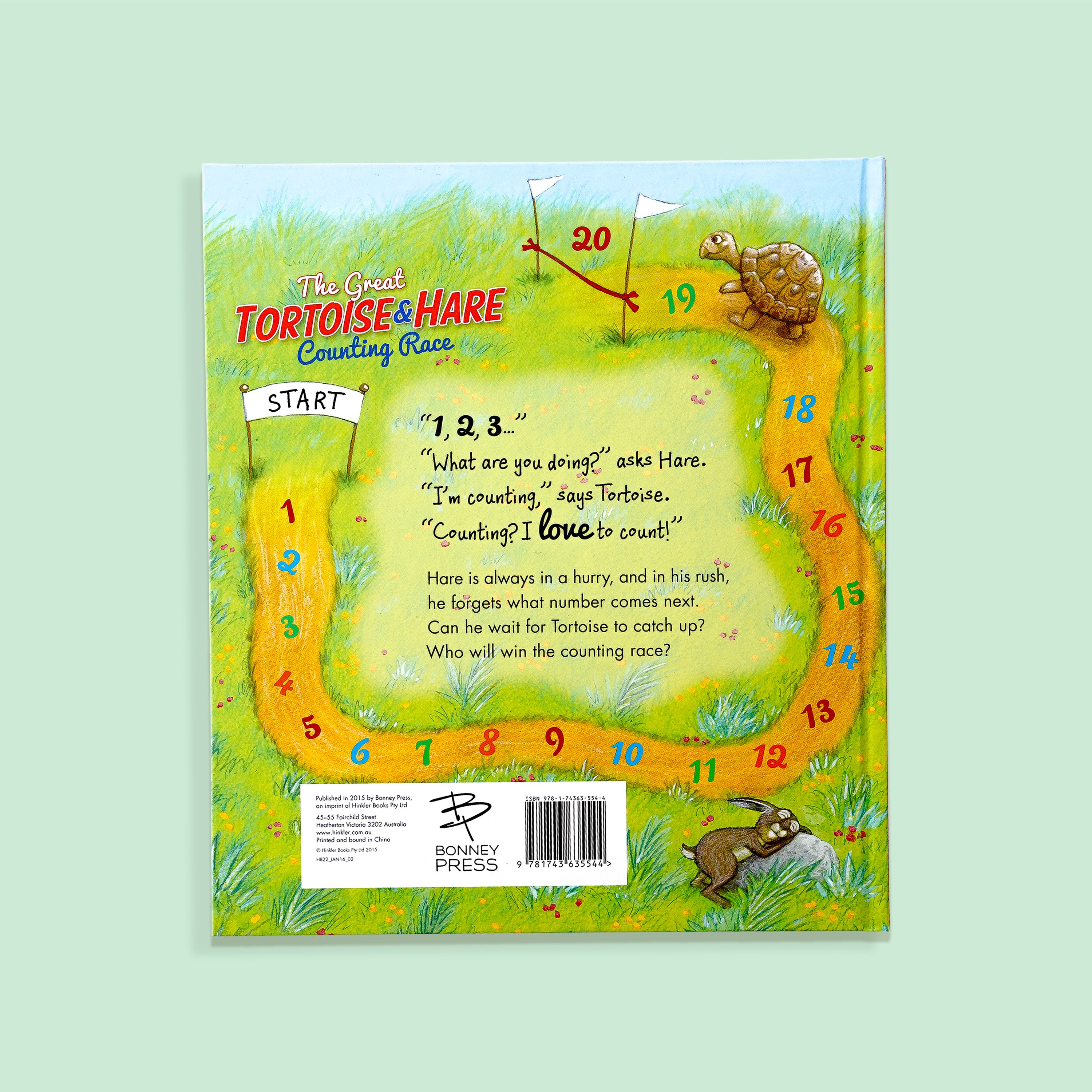 The Great Tortoise & Hare Counting Race Book