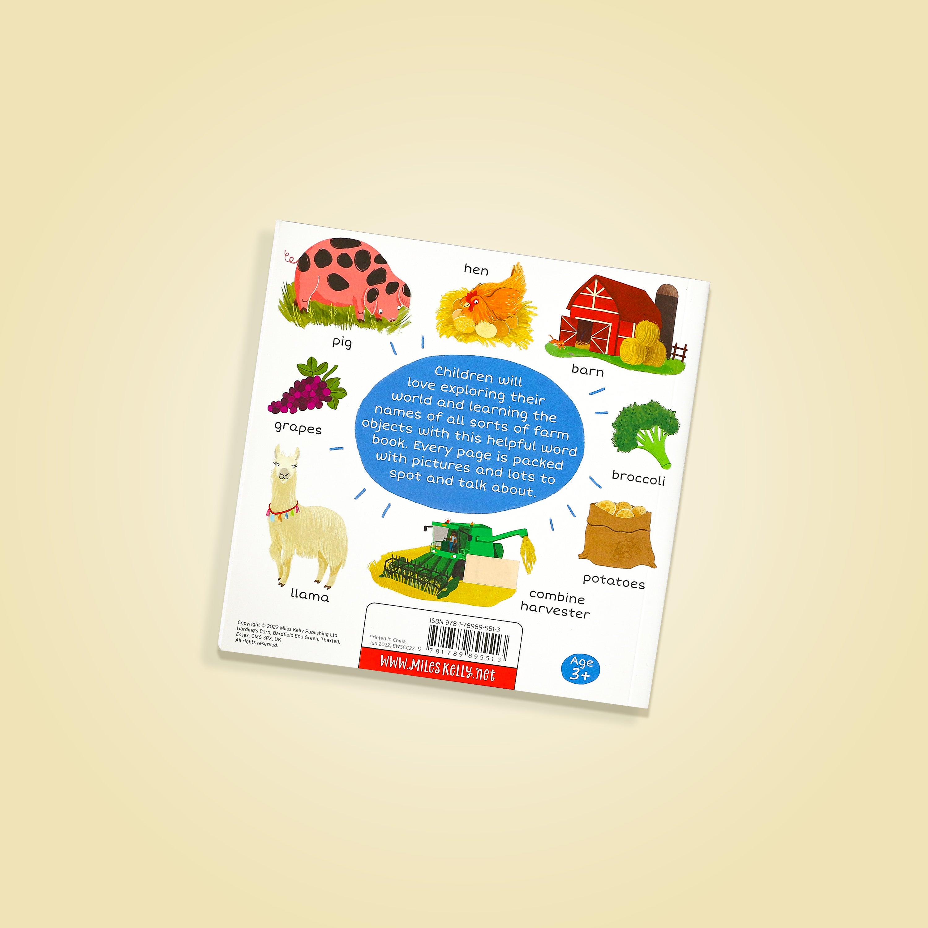 100+ First Words Farm Book