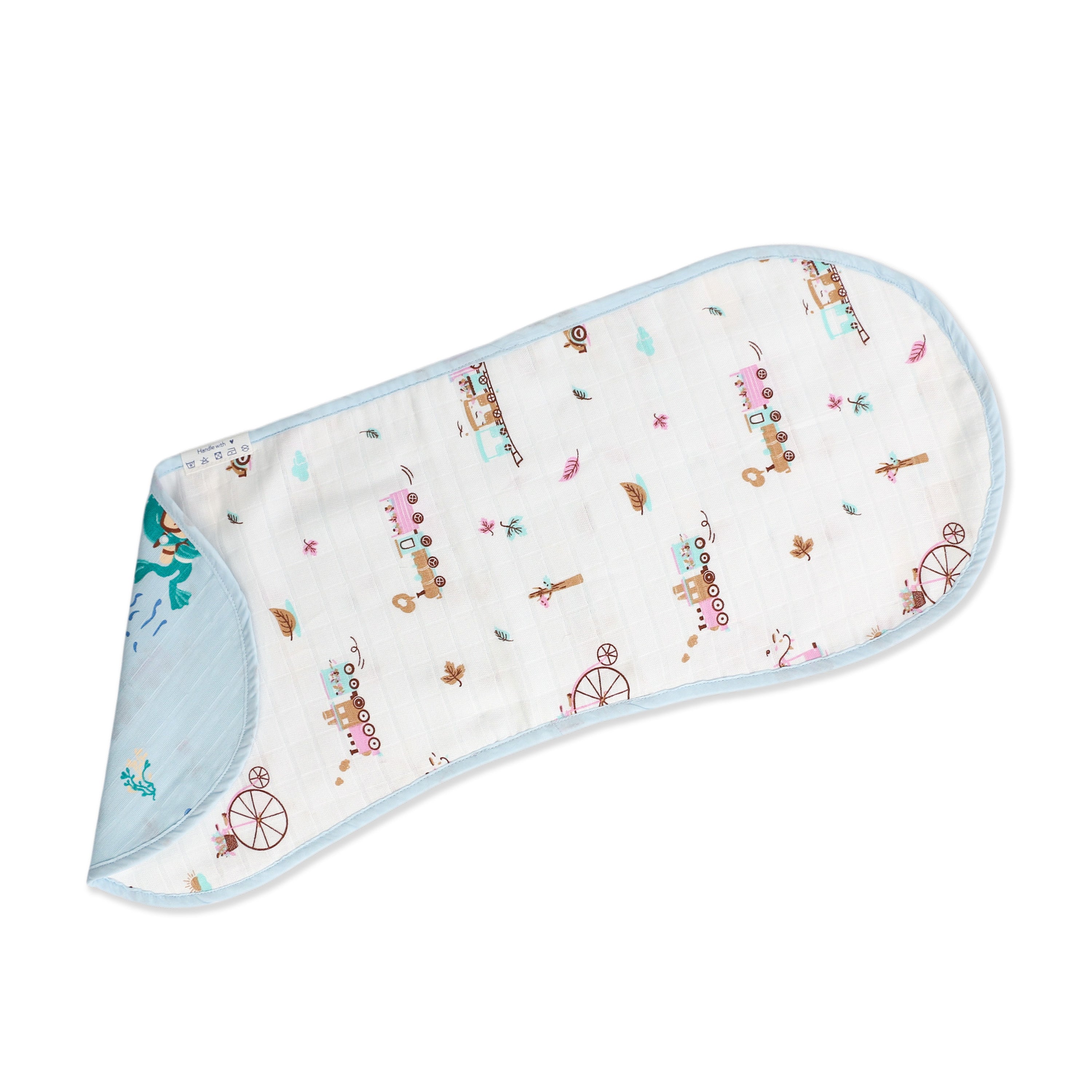 Muslin Reversible Burp Cloth Pack of 3 - S9