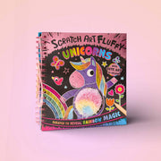 Scratch Art Fluffy Unicorns