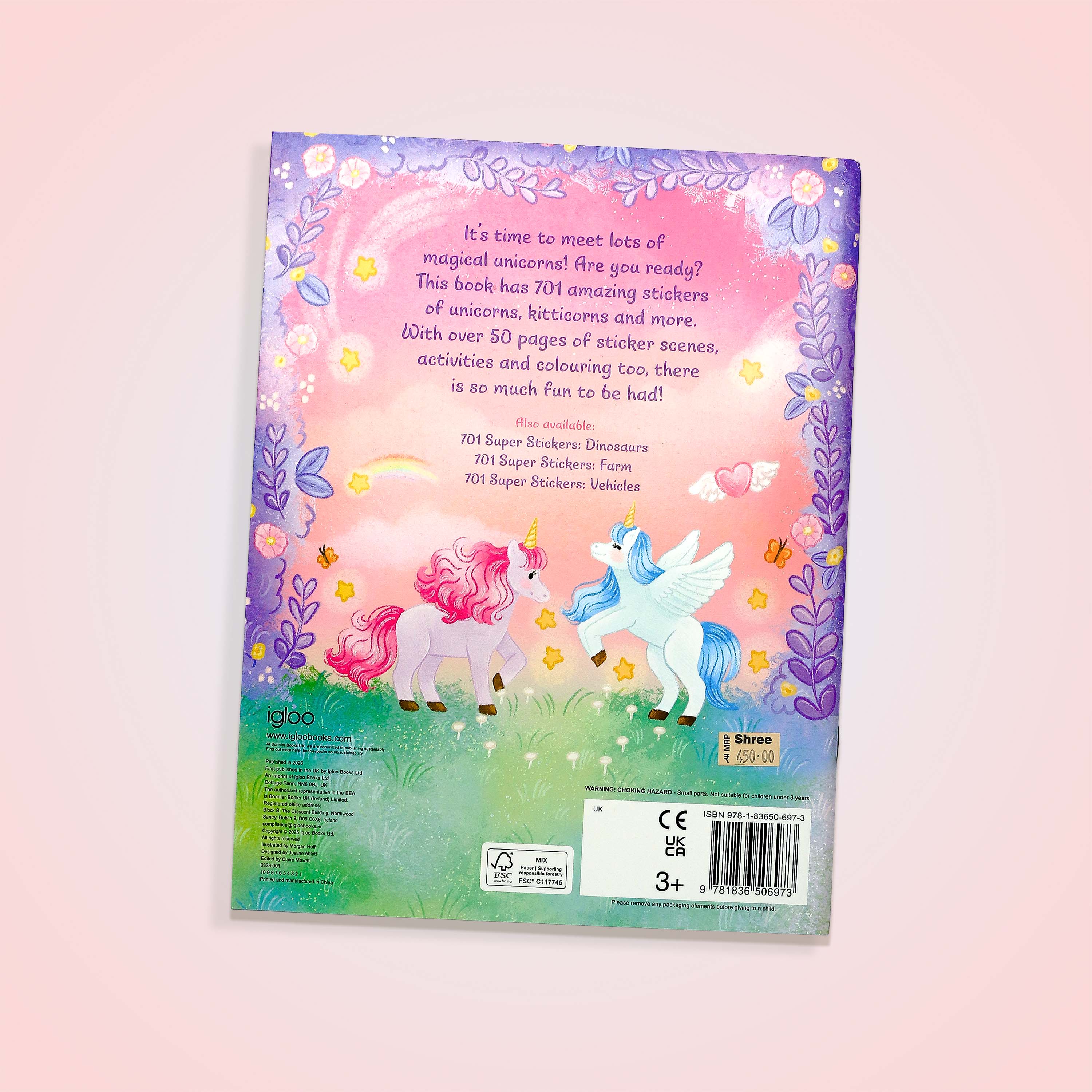 701 Super Stickers Book