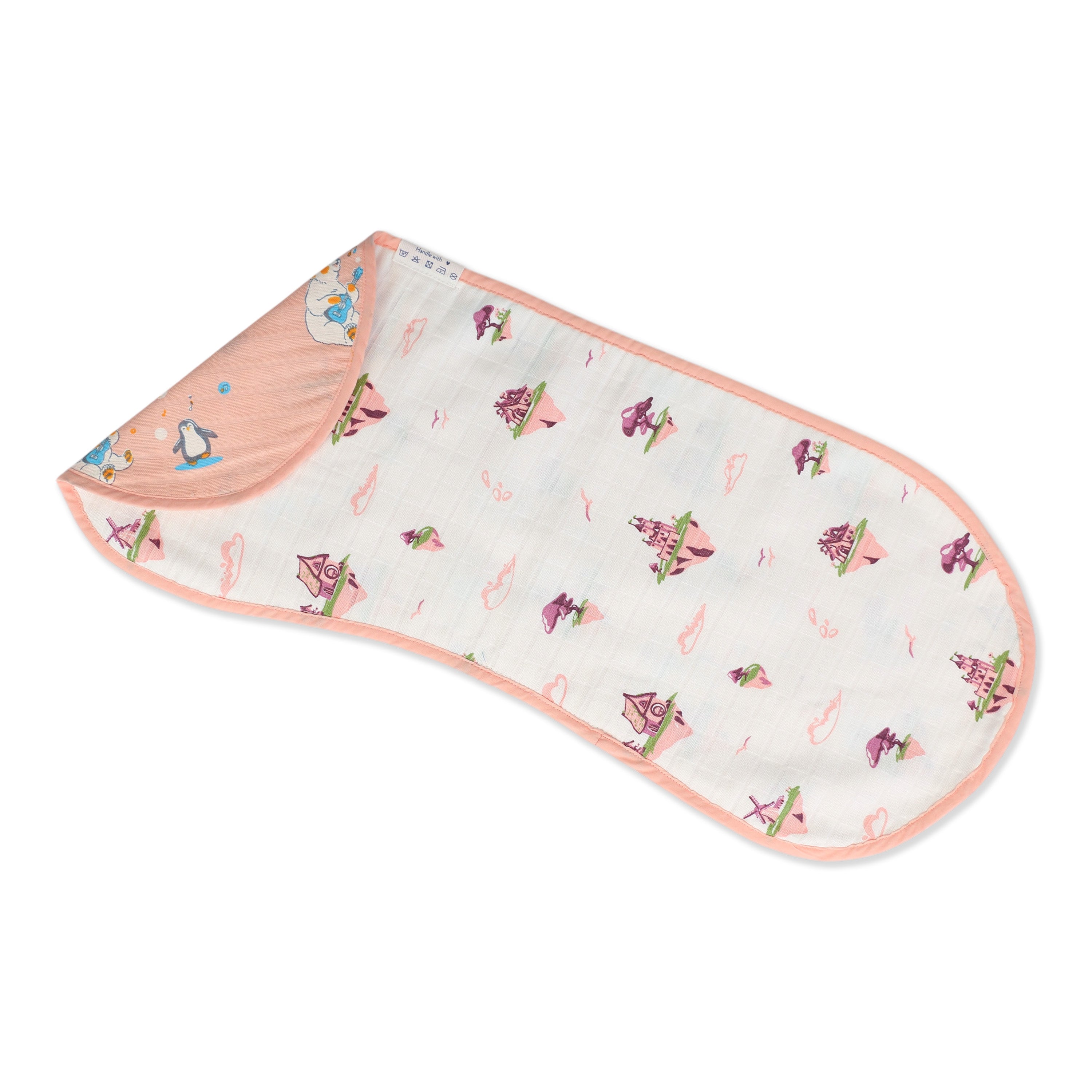 Muslin Reversible Burp Cloth Pack of 3 - S9