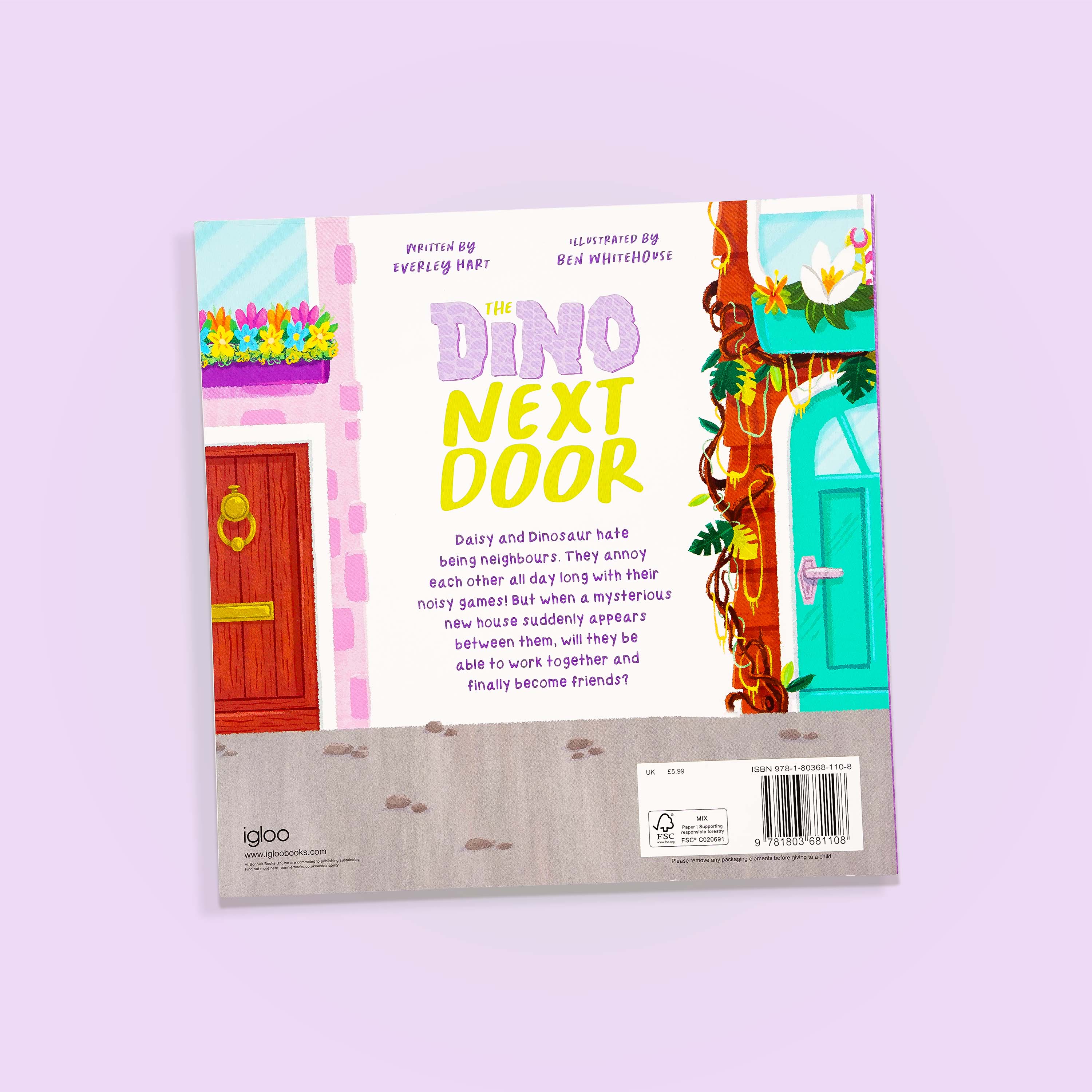The Dino Next Door Book
