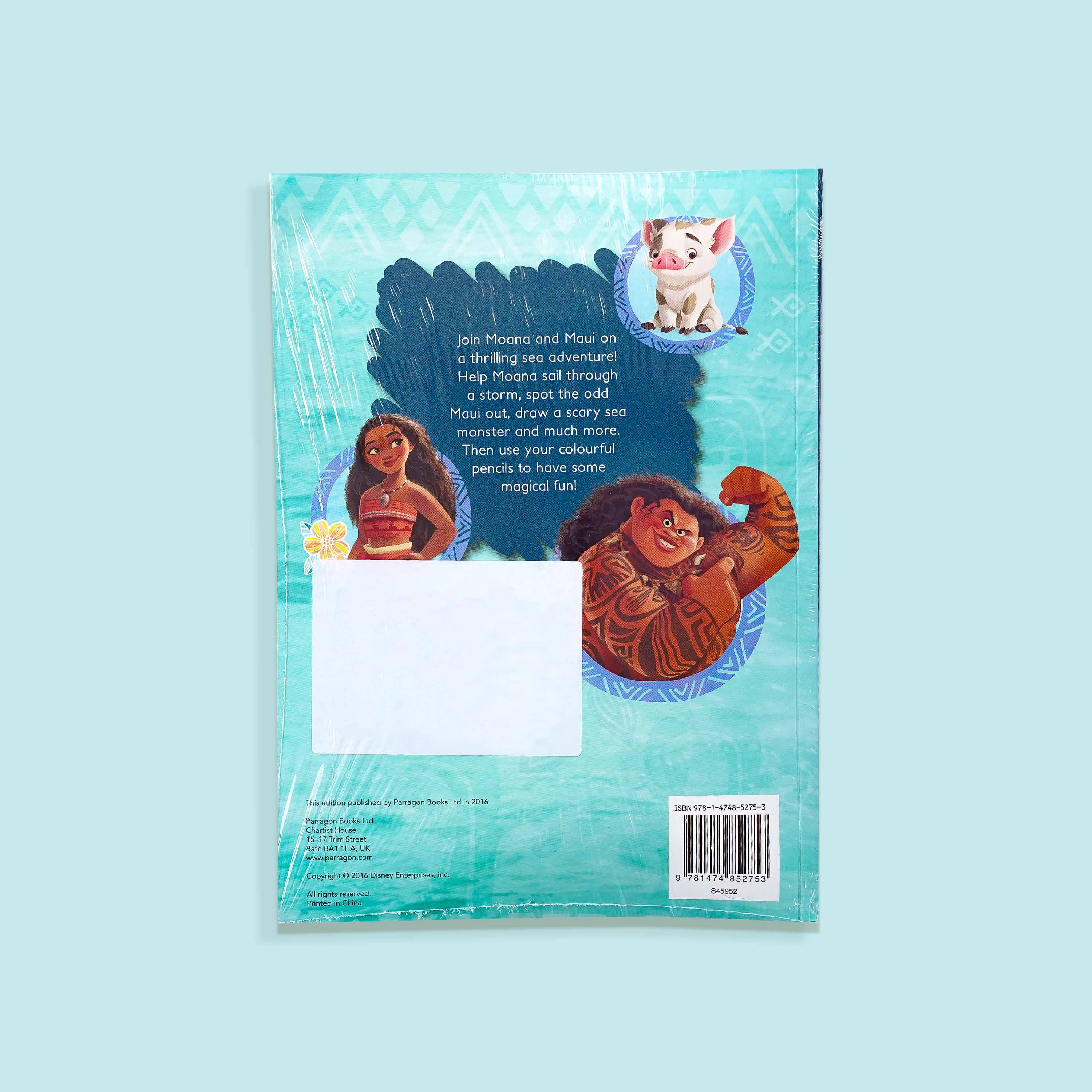 Disney Moana Follow Your Heart Book