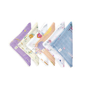 Muslin Wash cloth / Hand kerchief - 6 Pack S10 (27x27 Cm)