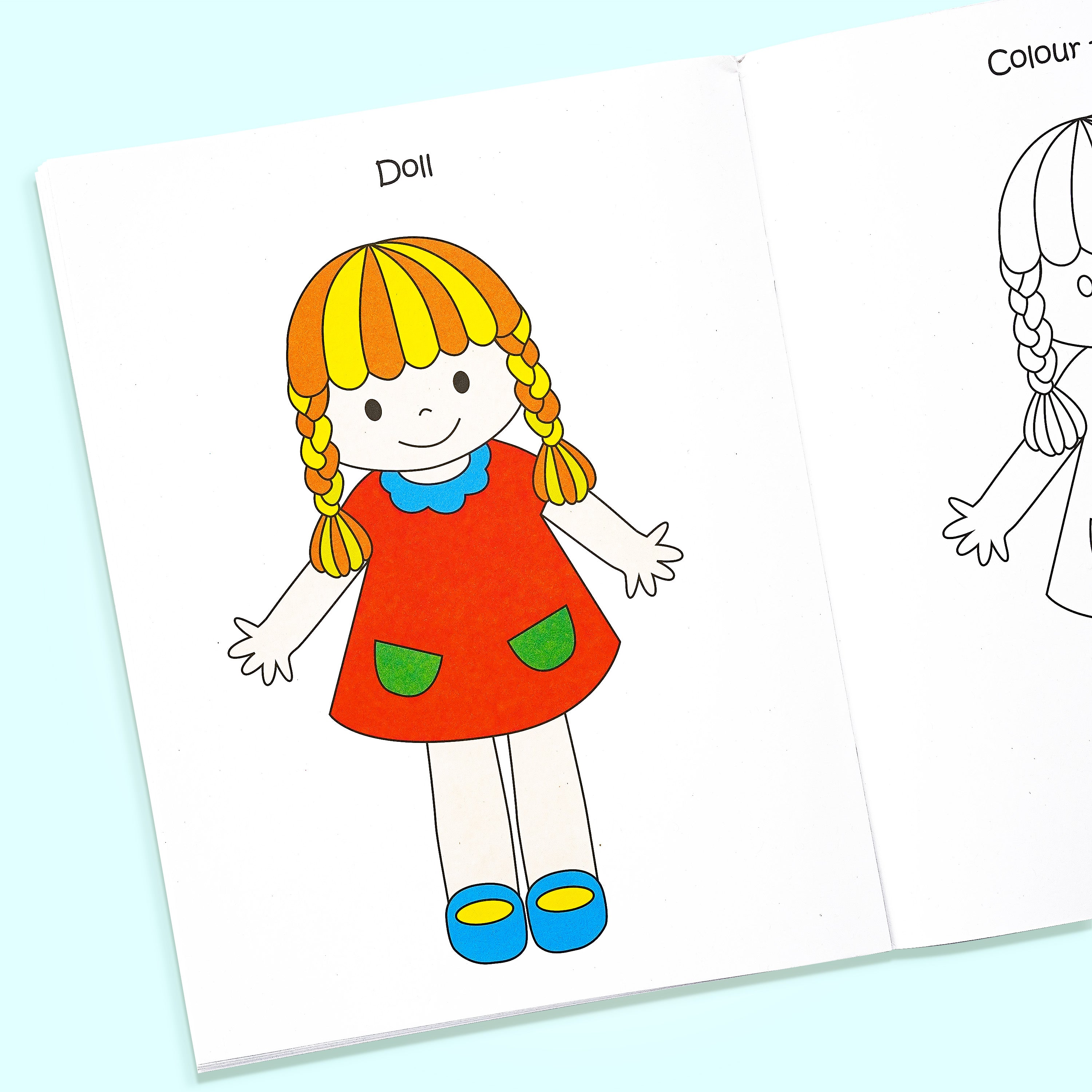 Rainbow Magic Copy Colour Book
