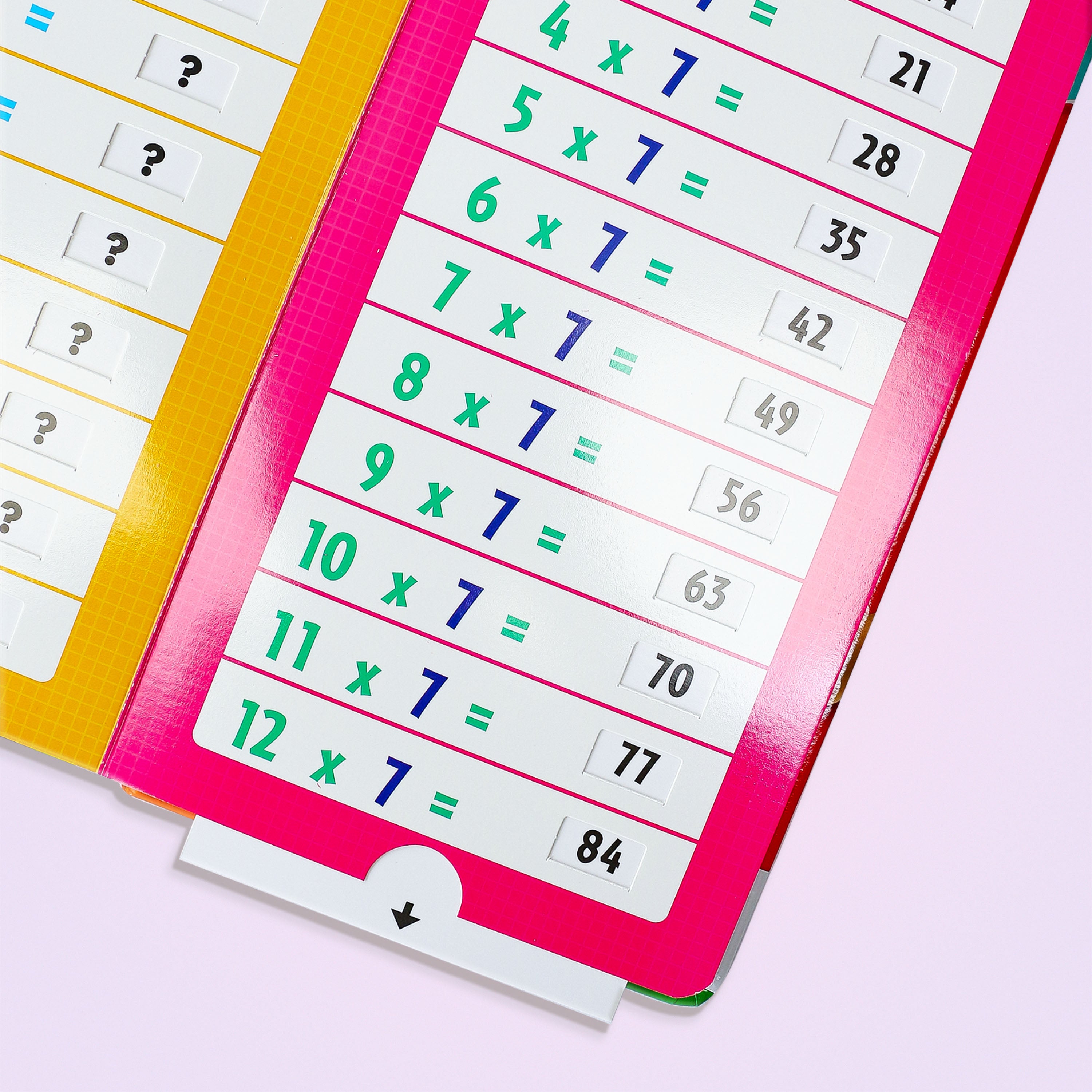 Times Tables - A Pull-the-Tab Book