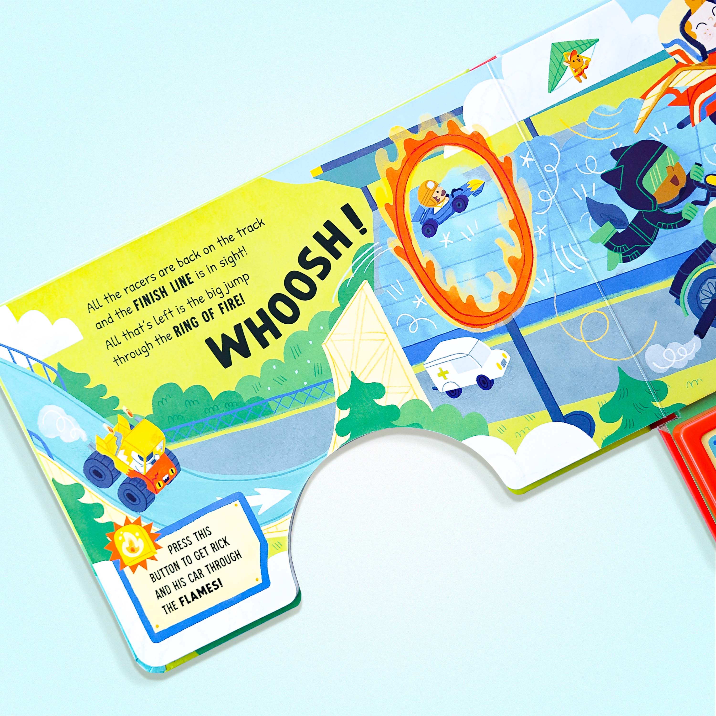 Get Set, Go! Racecar Rally Book