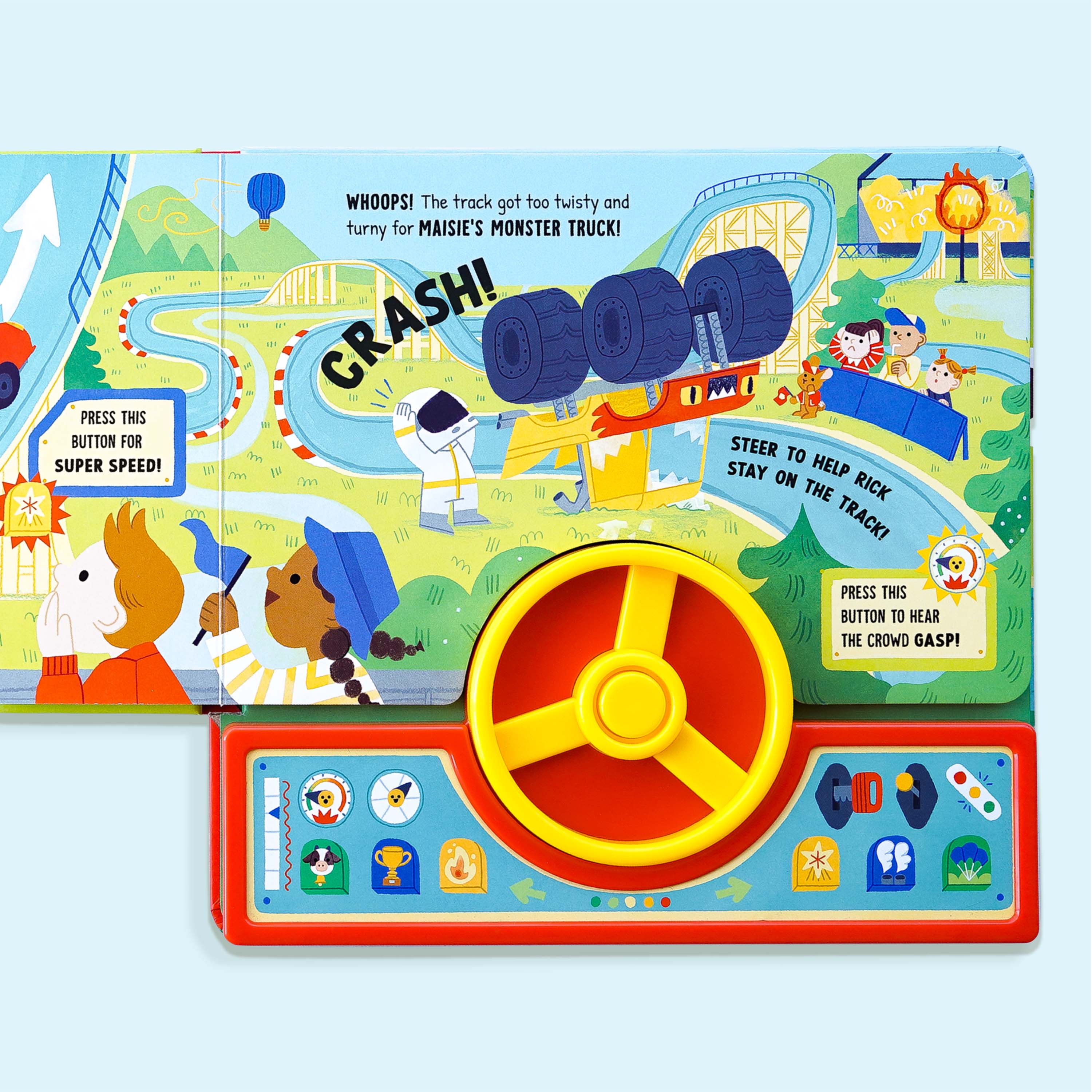Get Set, Go! Racecar Rally Book