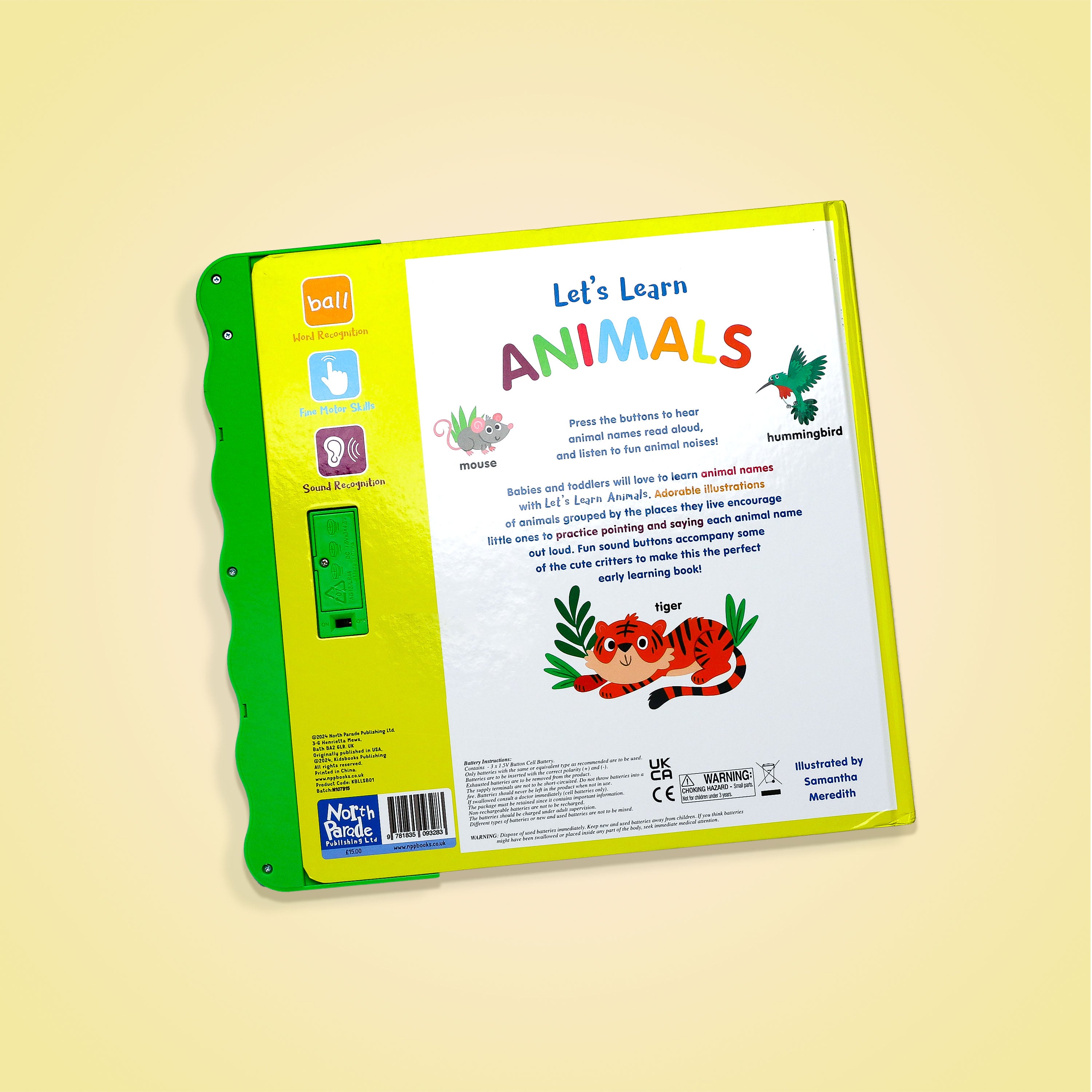 Let's Learn Animals Book