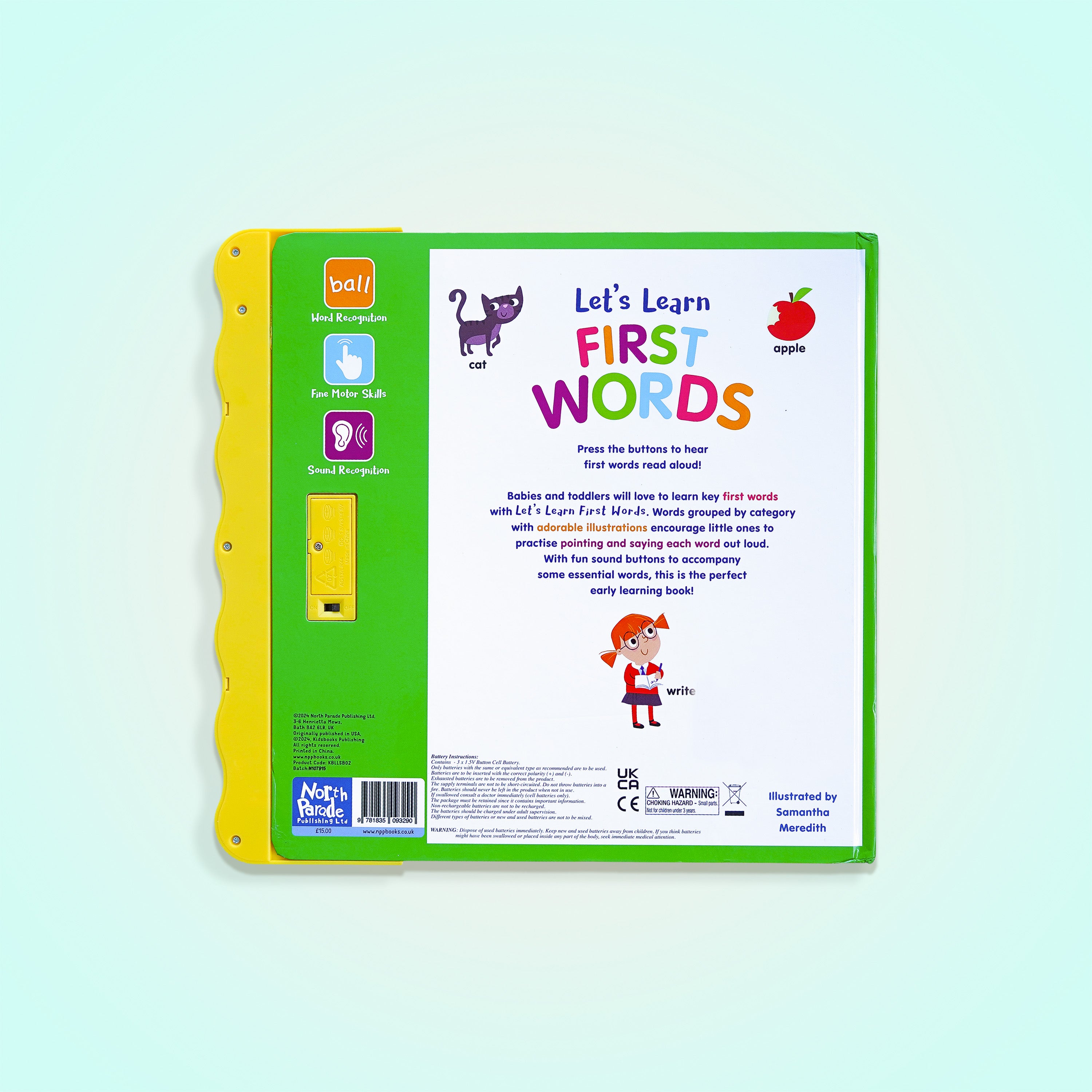 Let's Learn First Words Book