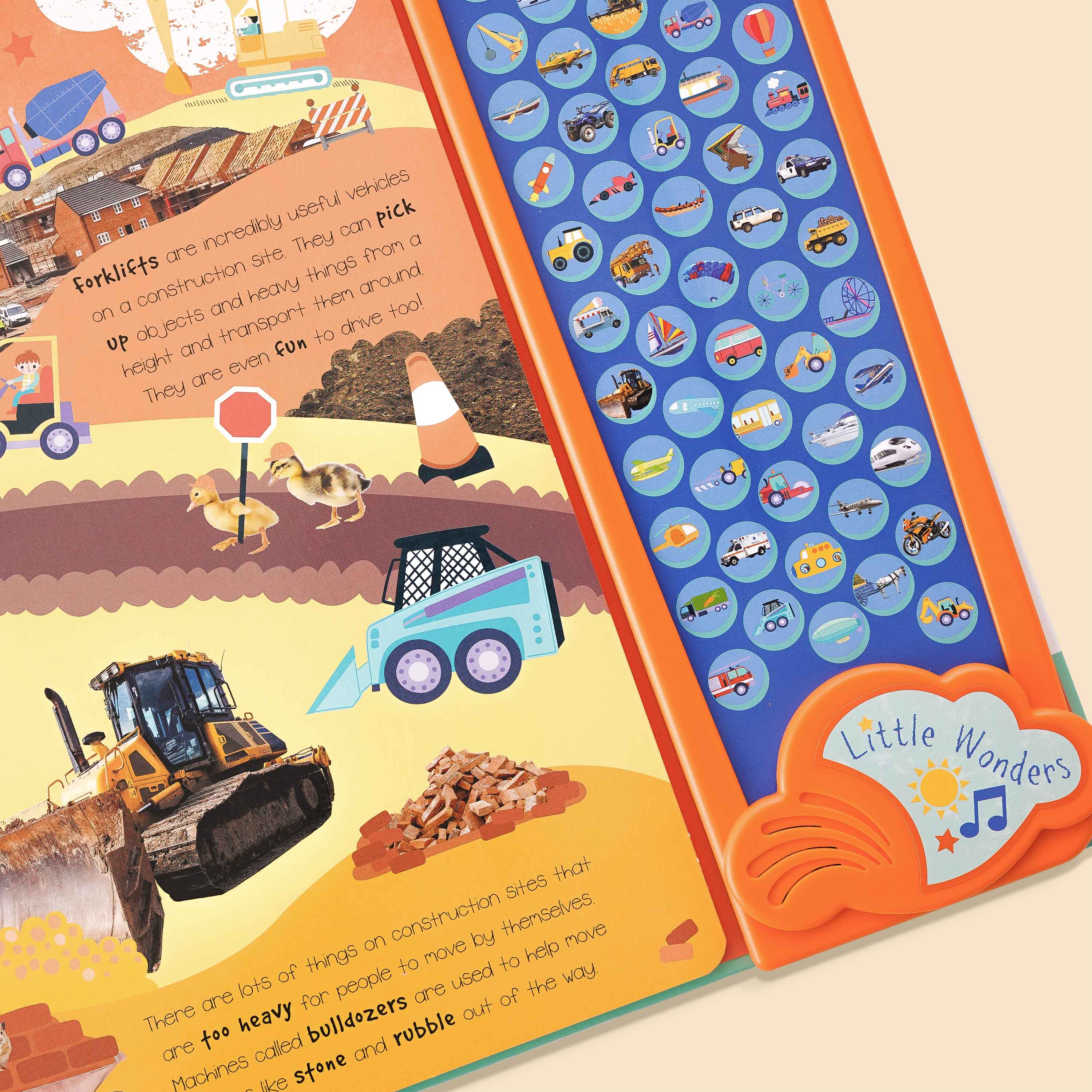 Look & Listen Vehicles Sound Book